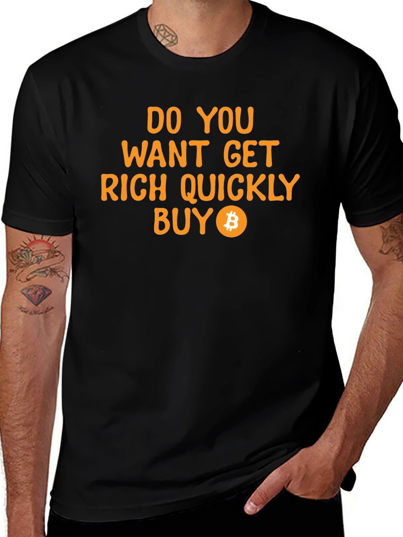 Bitcoin Cryptocurrency Investment T-Shirt