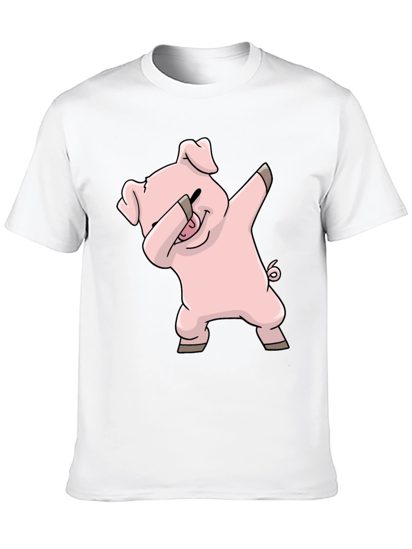 Dabbing Pig T-Shirt - Unique Design