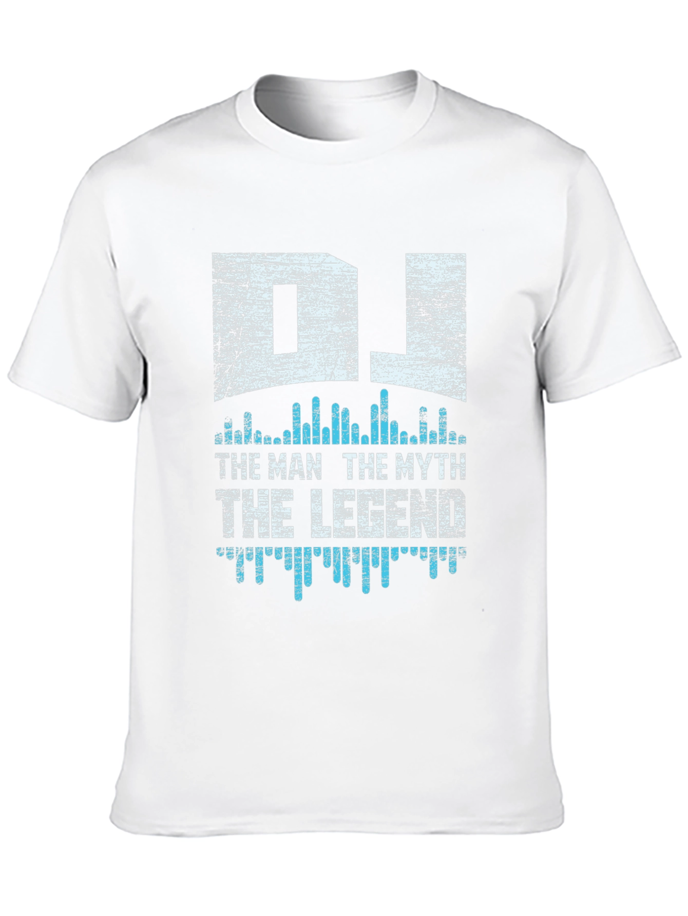 DJ The Man The Myth The Legend Black T-Shirt