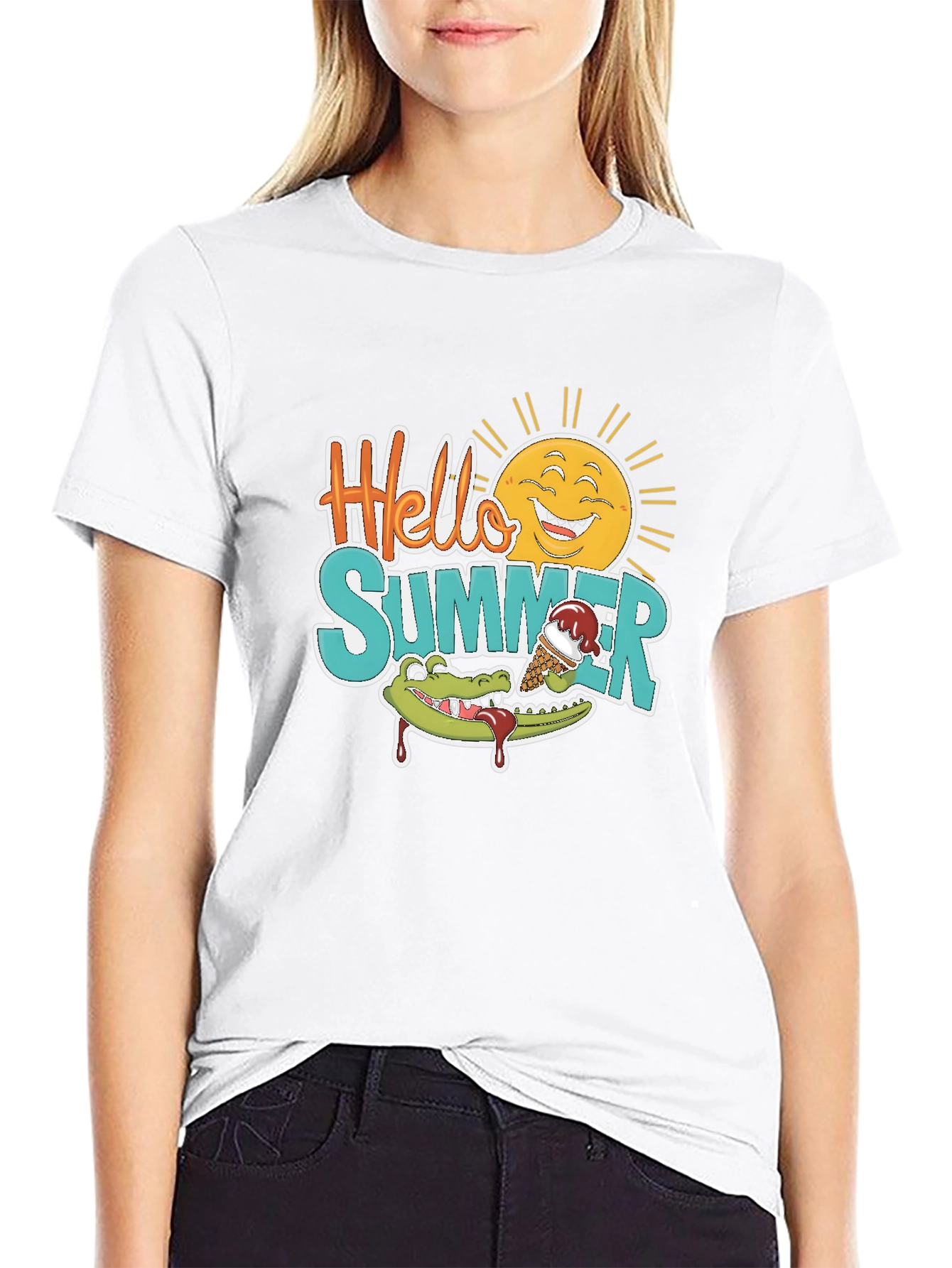 Hello Summer Graphic Tee