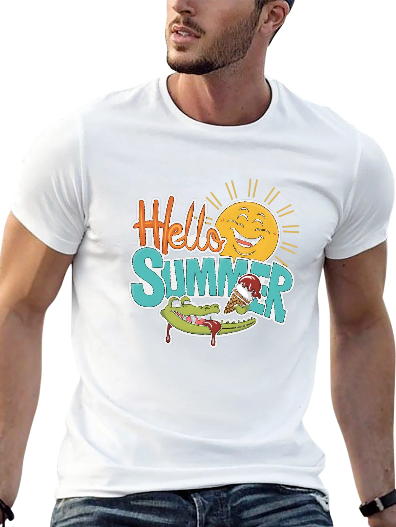 Hello Summer Graphic Tee