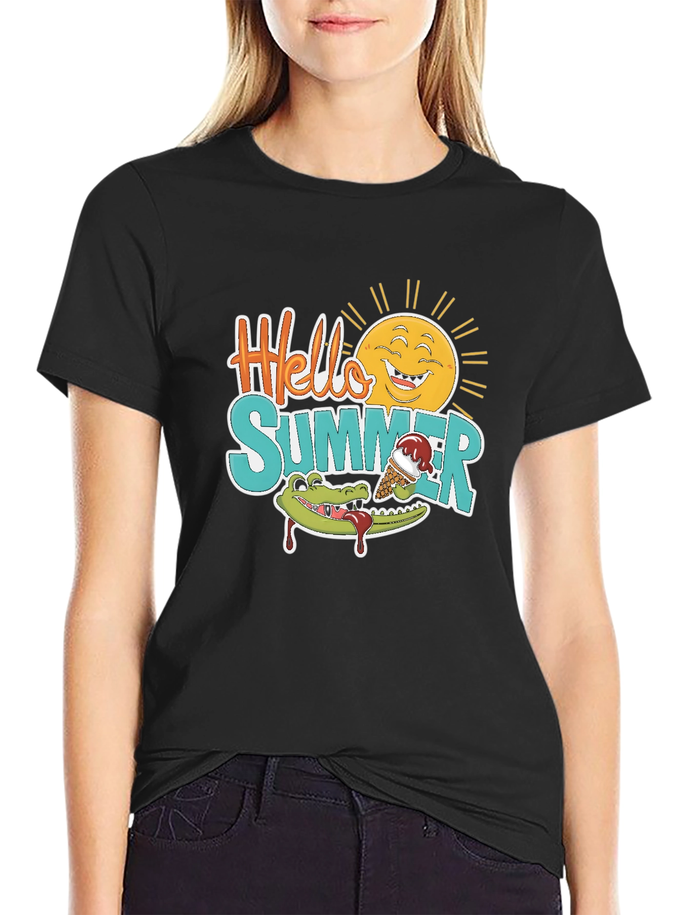 Hello Summer Graphic Tee