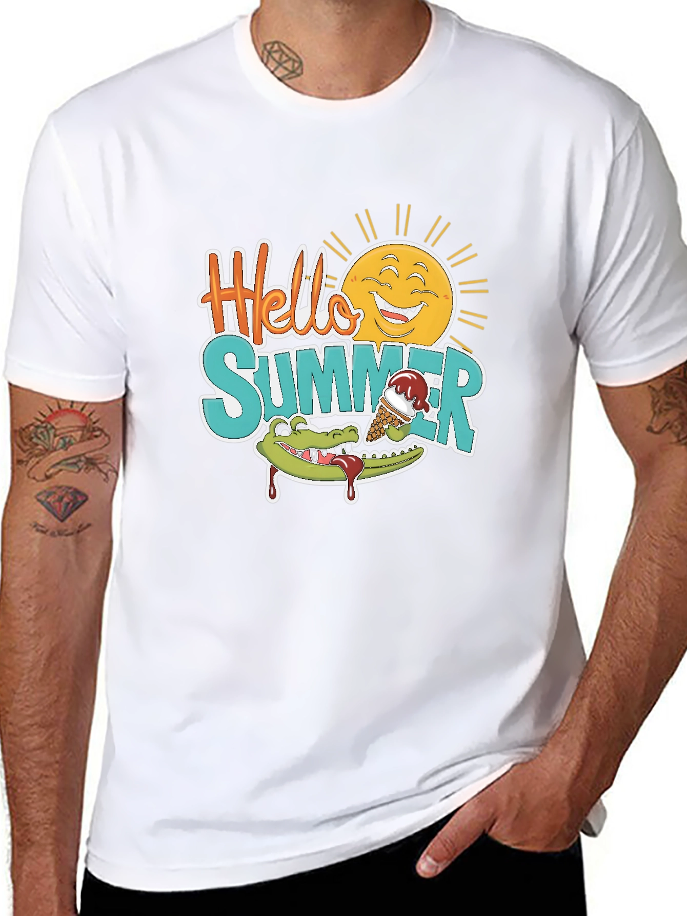Hello Summer Graphic Tee