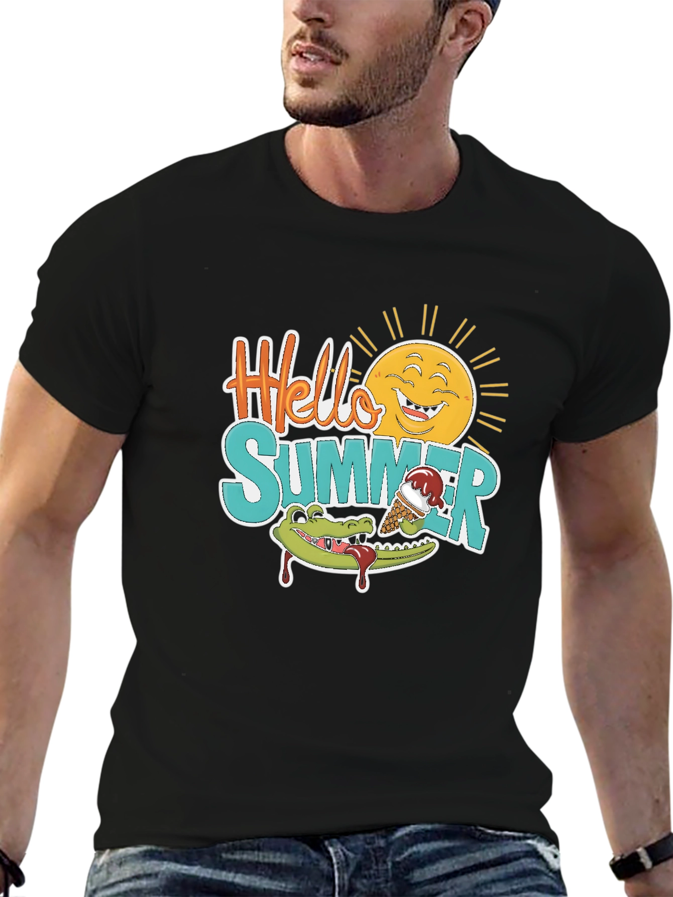 Hello Summer Graphic Tee