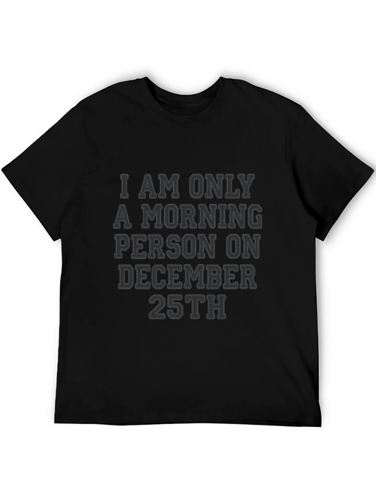 Christmas Morning Person Tee