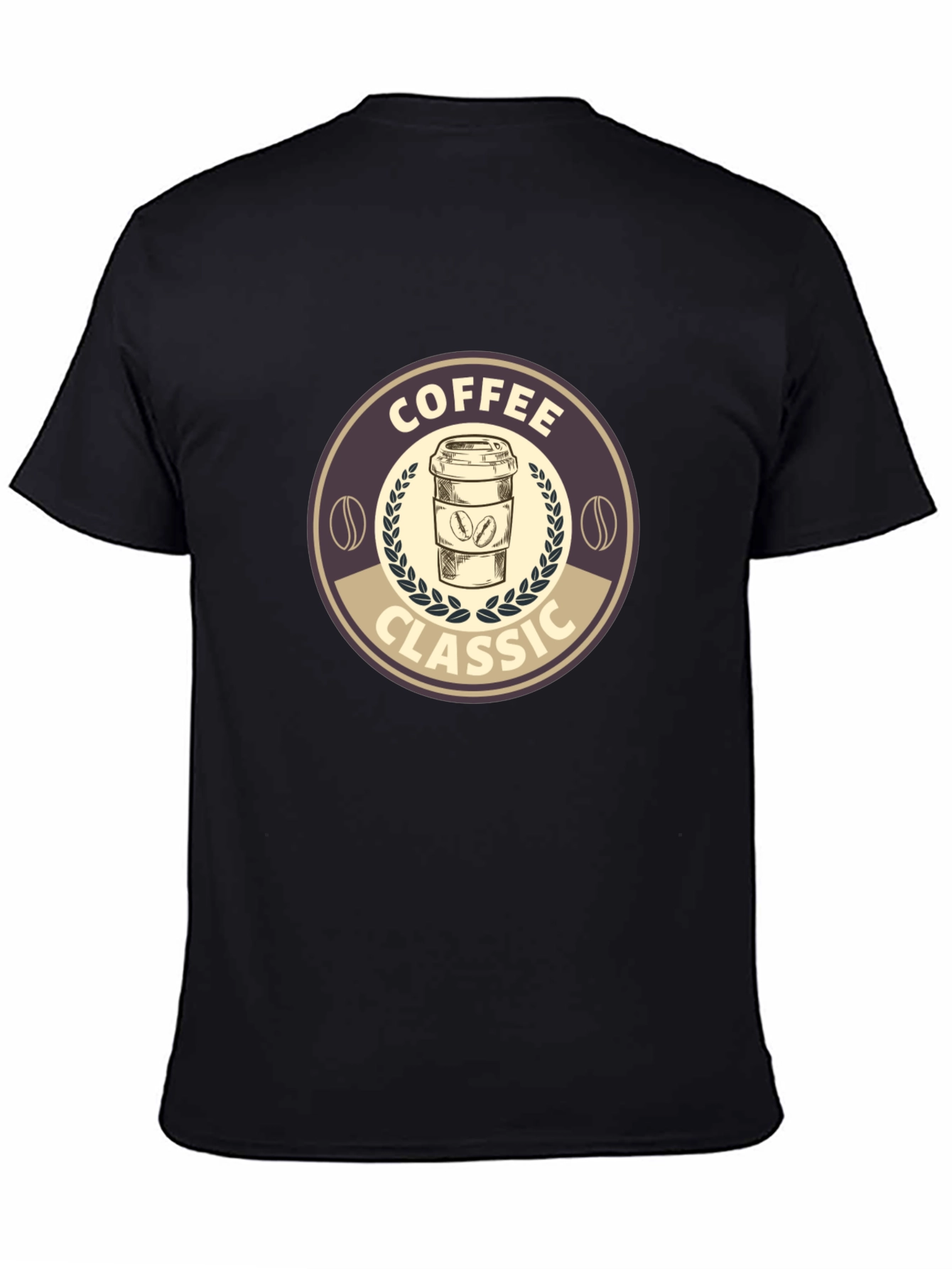 Classic Coffee Graphic Tee - Soft Cotton Blend