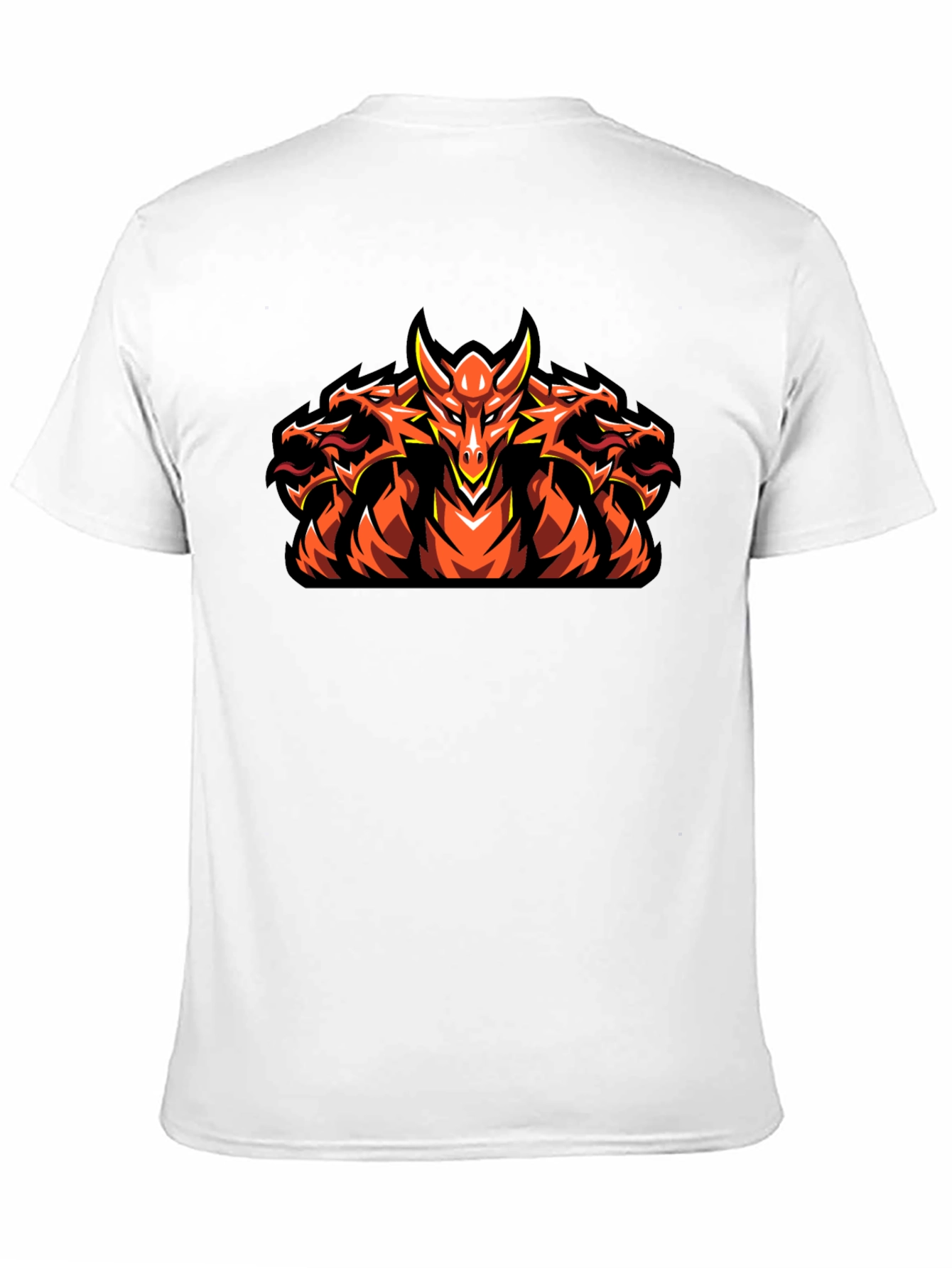 Hydra Dragon Graphic Tee - Mens Black T-Shirt