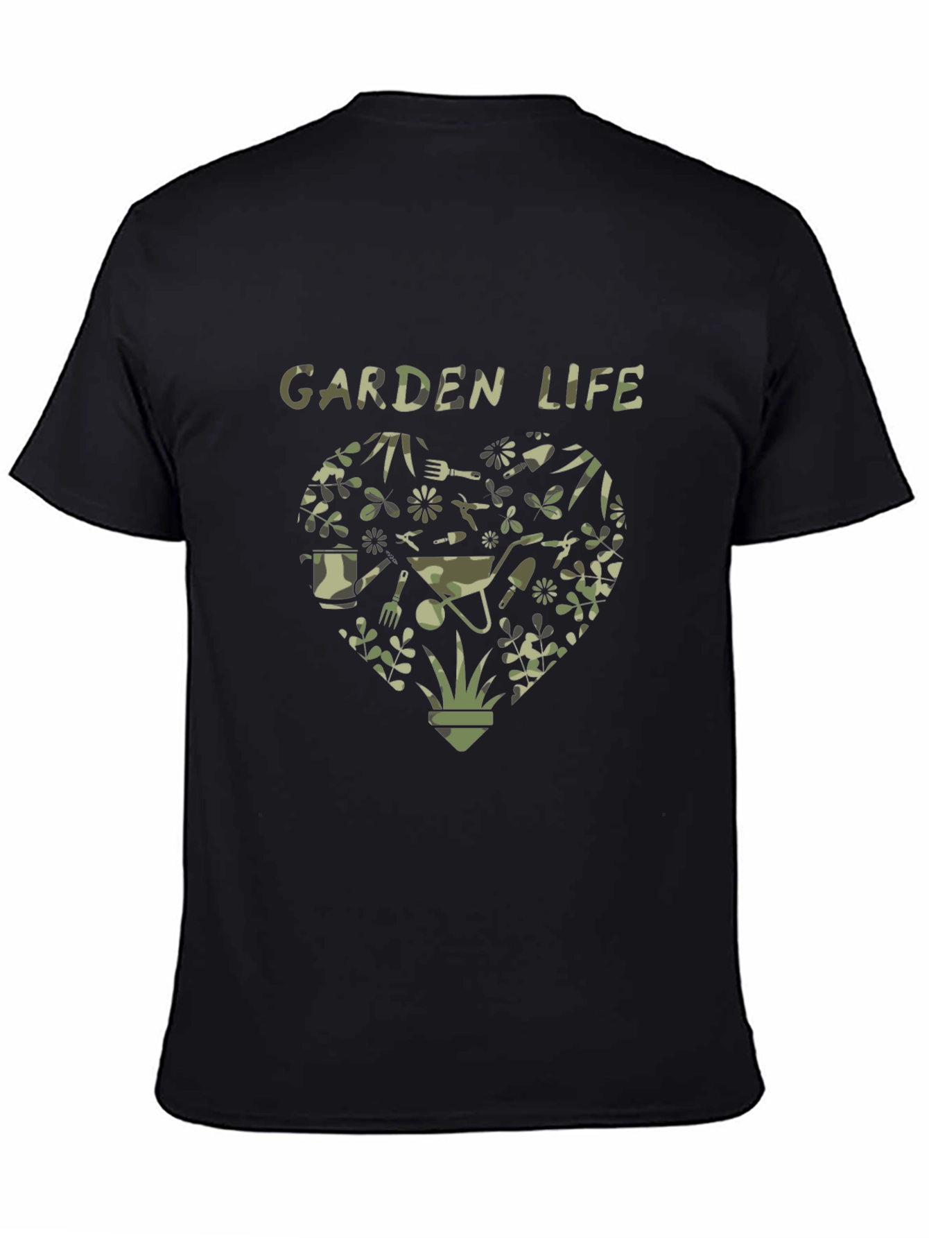 Garden Life Heart Graphic T-Shirt