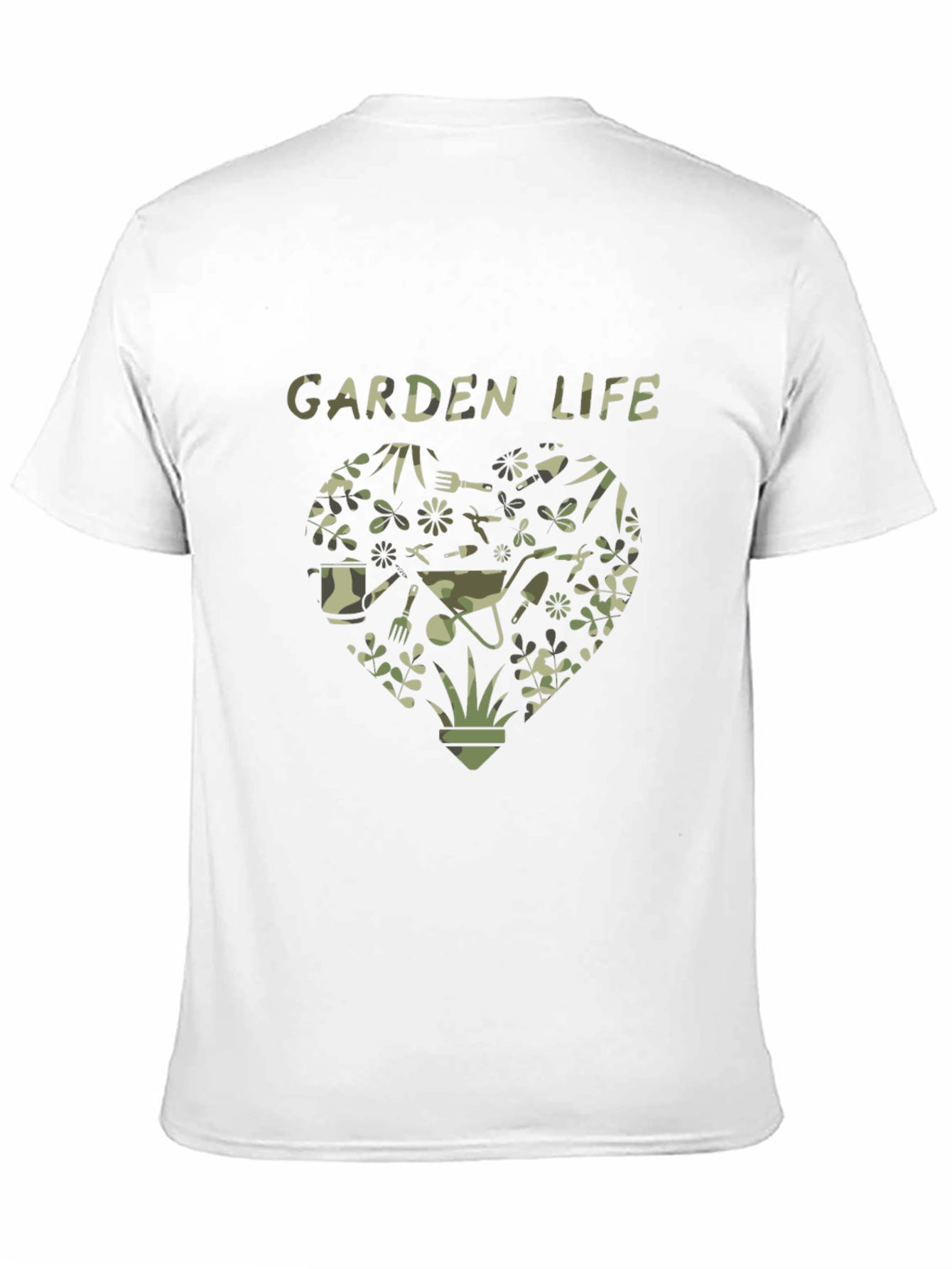 Garden Life Heart Graphic T-Shirt