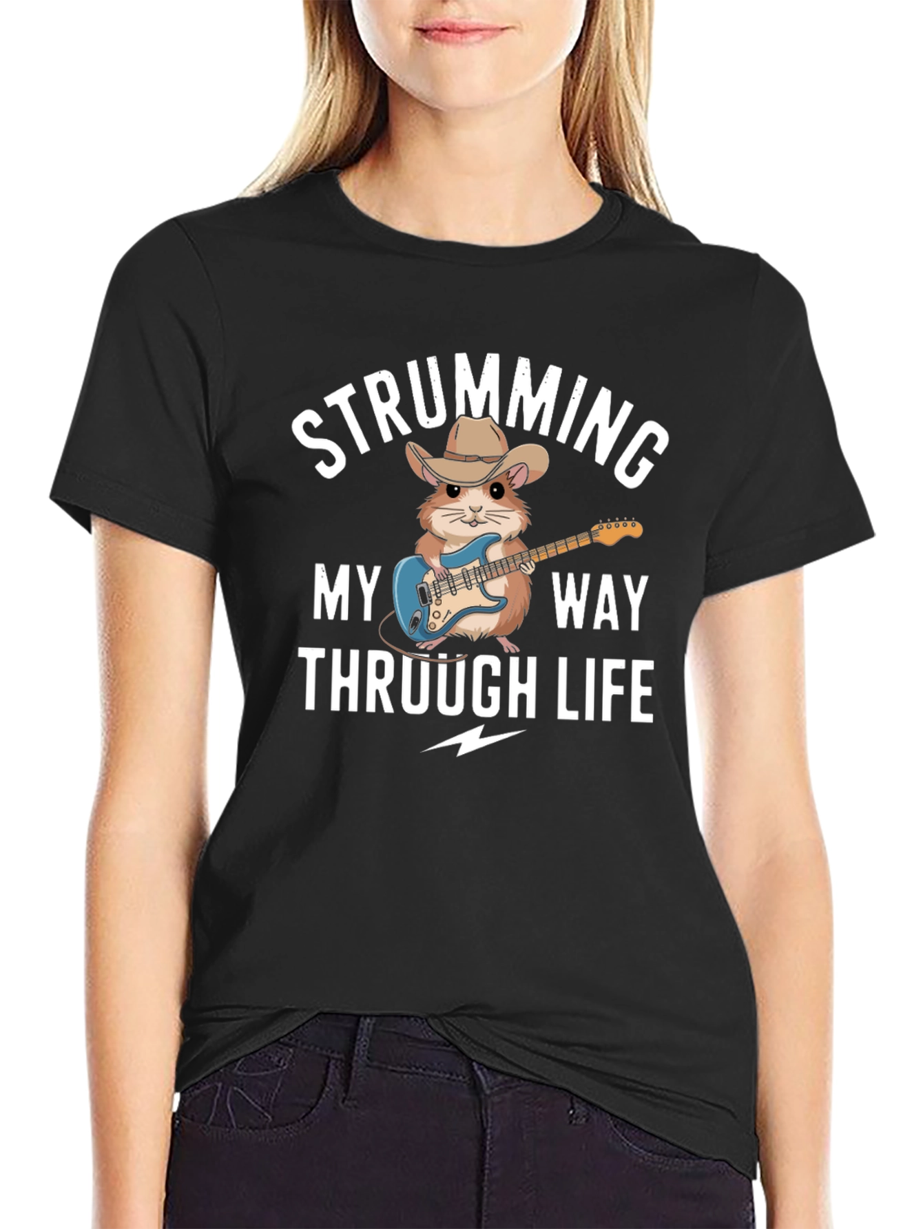 Strumming Through Life Graphic Tee
