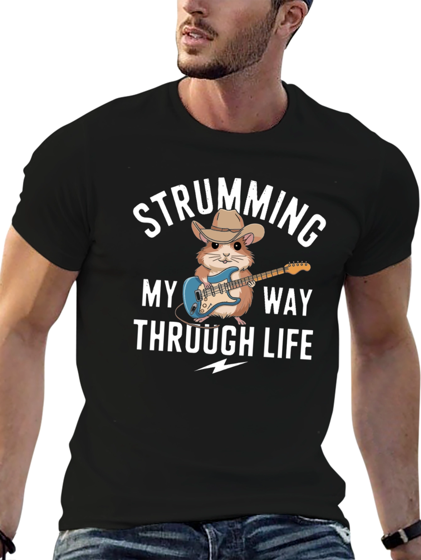Strumming Through Life Graphic Tee
