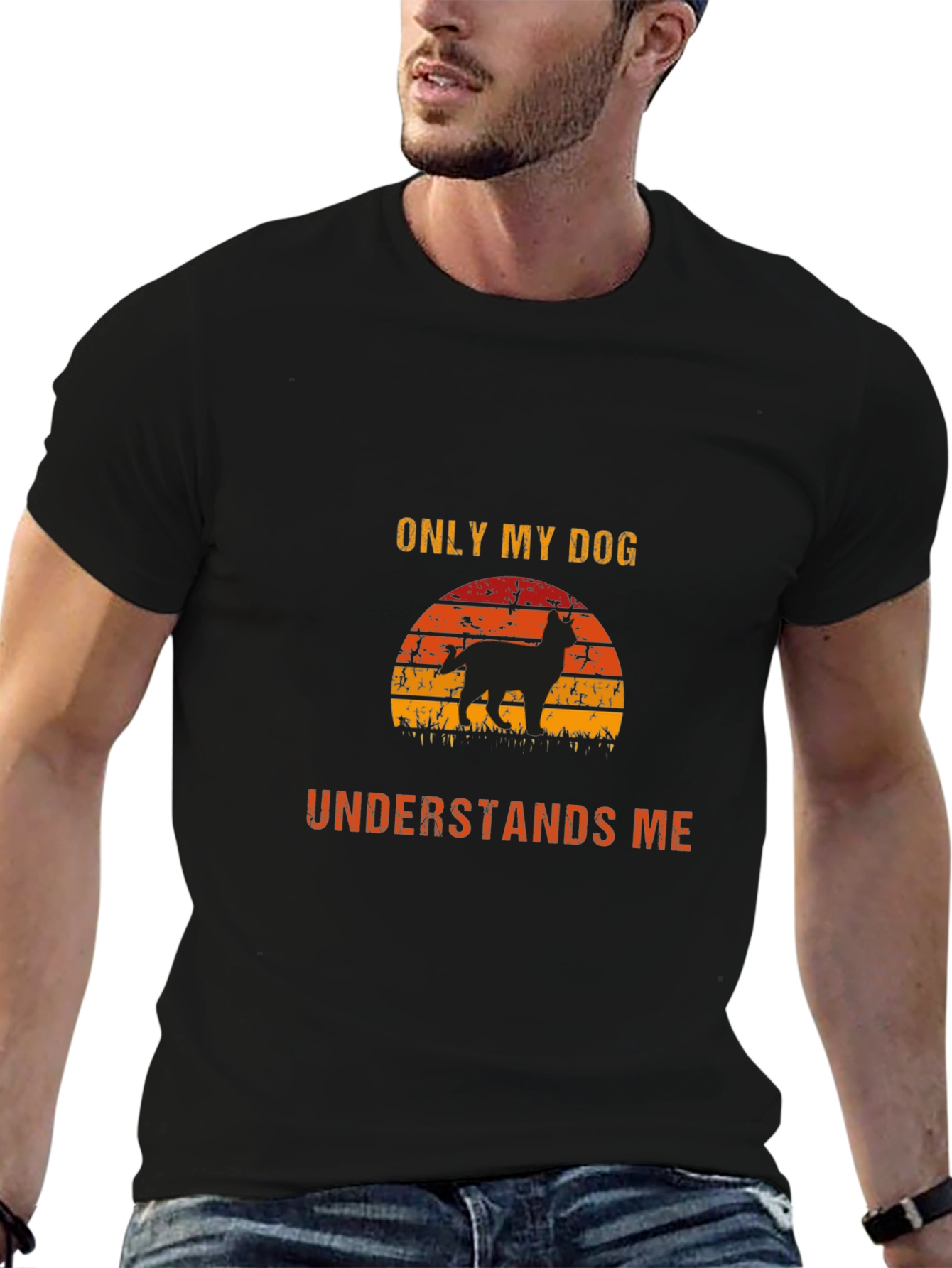 Dog Lover T-Shirt - Only My Dog Understands Me