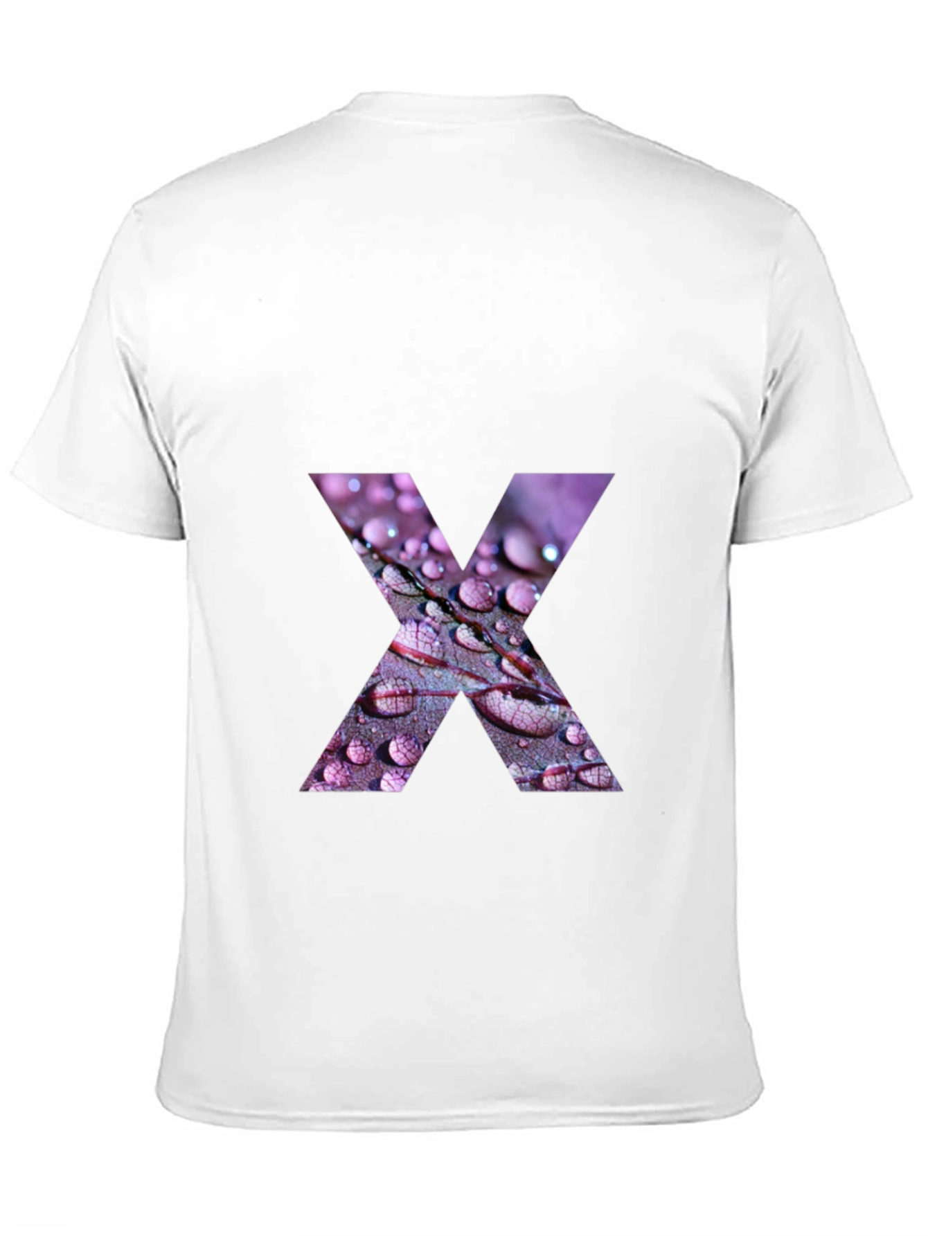 Abstract X Graphic Tee - Stylish Black Cotton T-Shirt