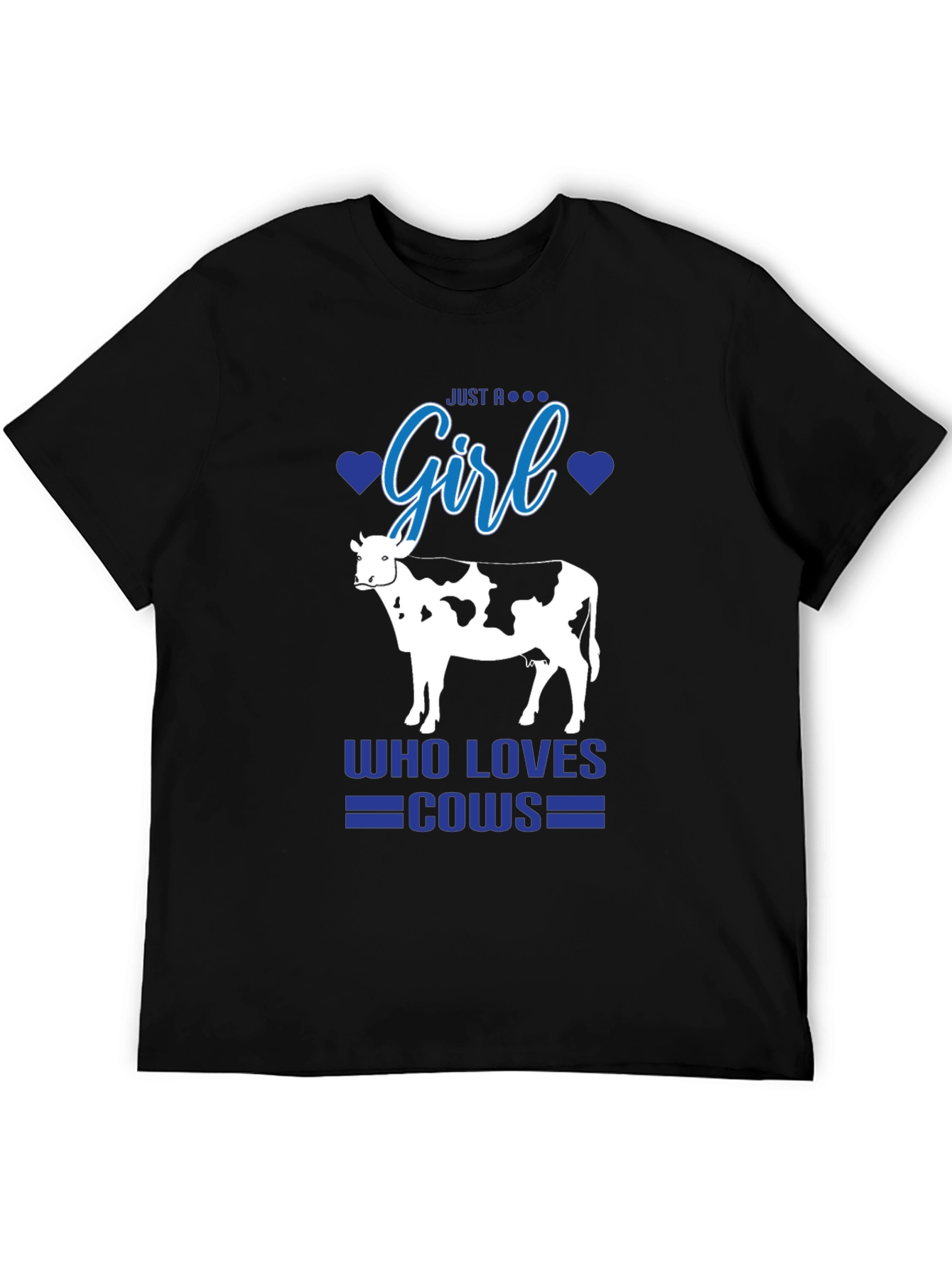 Just A Girl Who Loves Cows T-Shirt