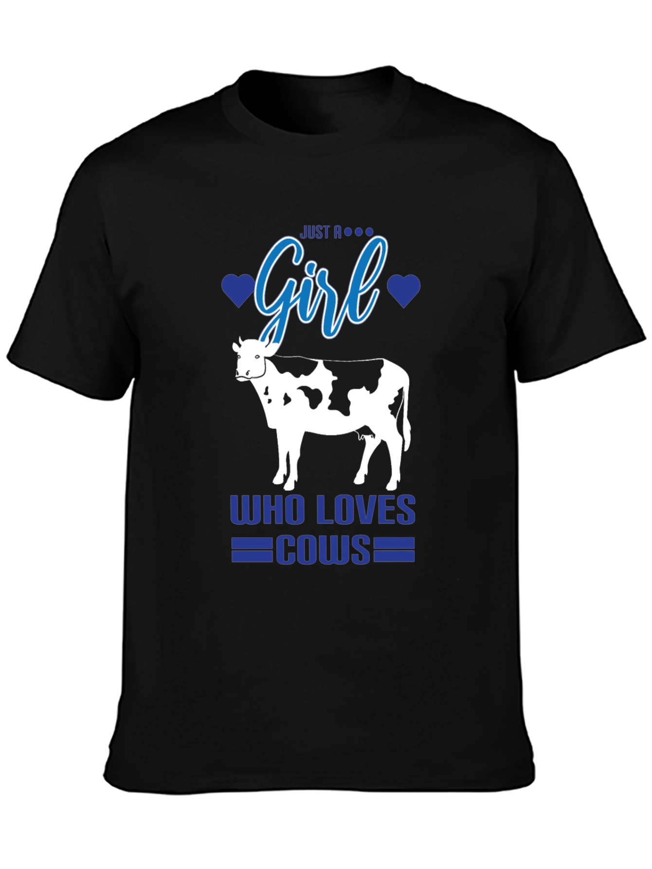 Just A Girl Who Loves Cows T-Shirt