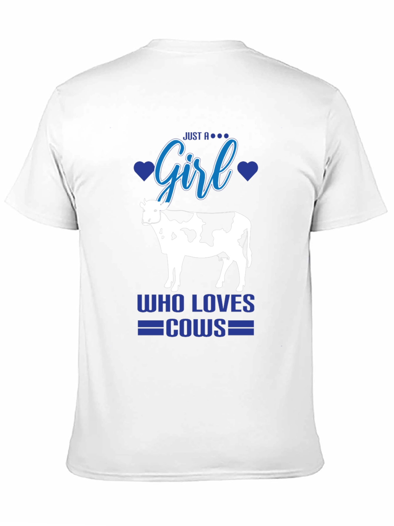 Just A Girl Who Loves Cows T-Shirt