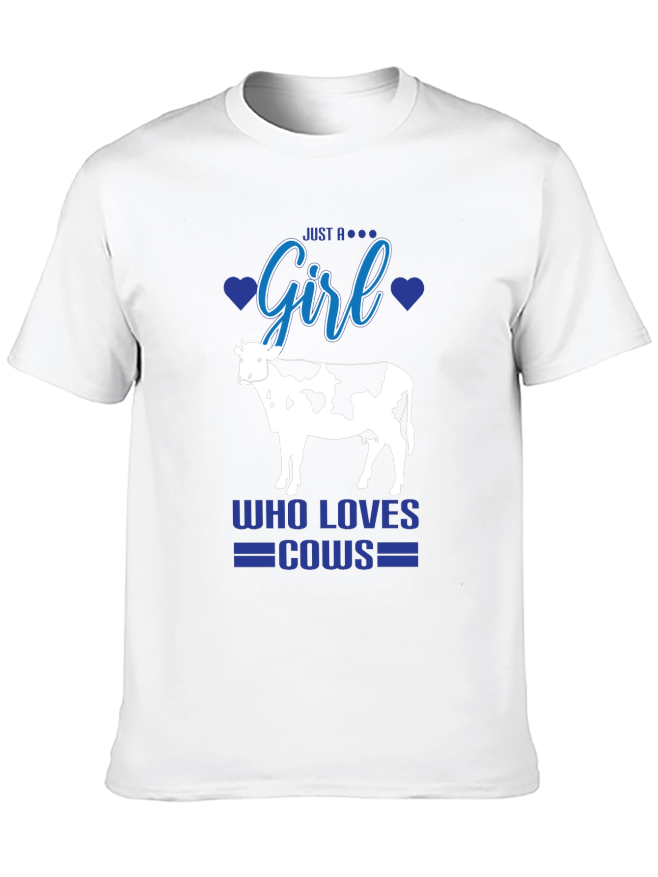 Just A Girl Who Loves Cows T-Shirt