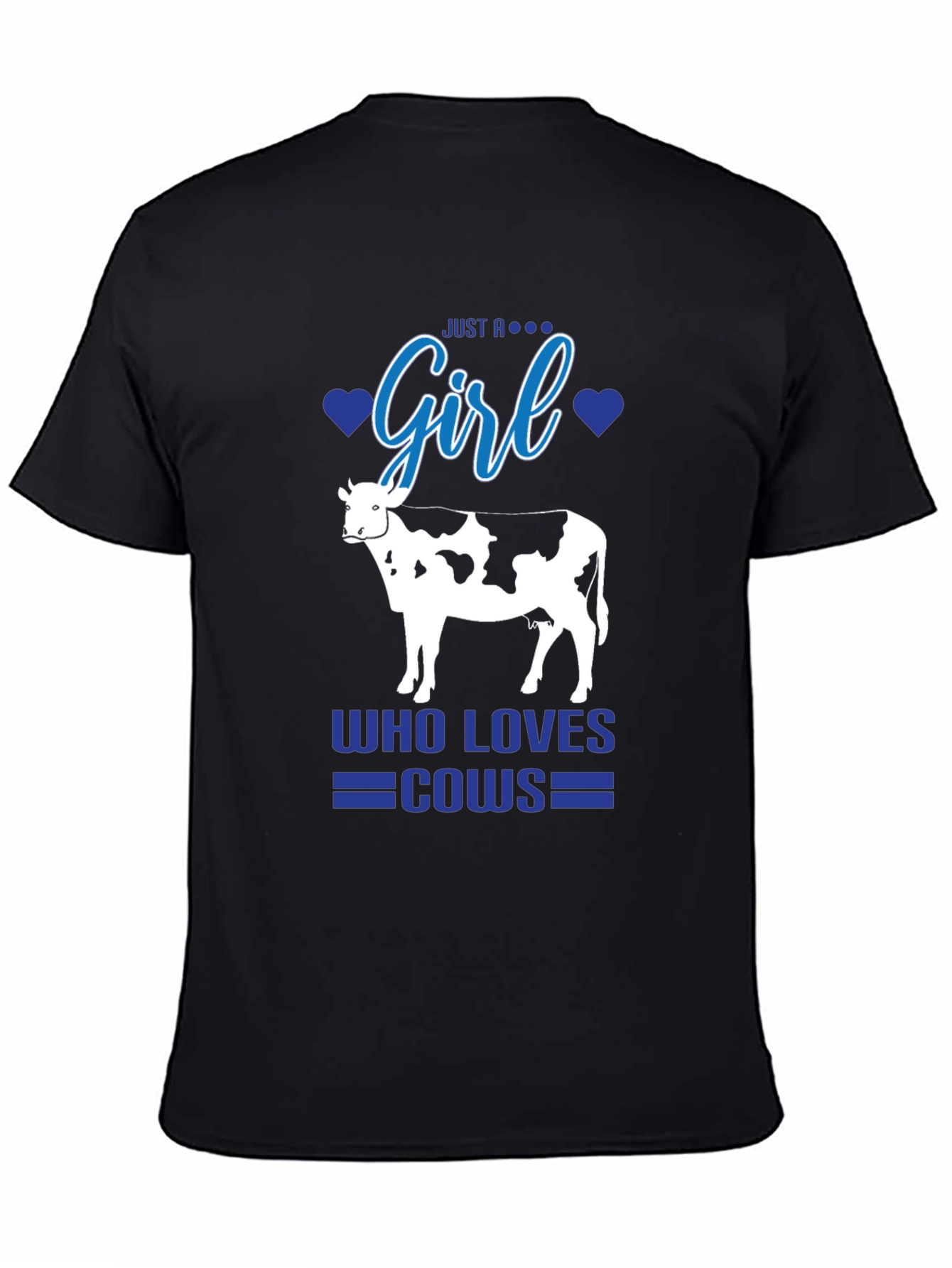 Just A Girl Who Loves Cows T-Shirt