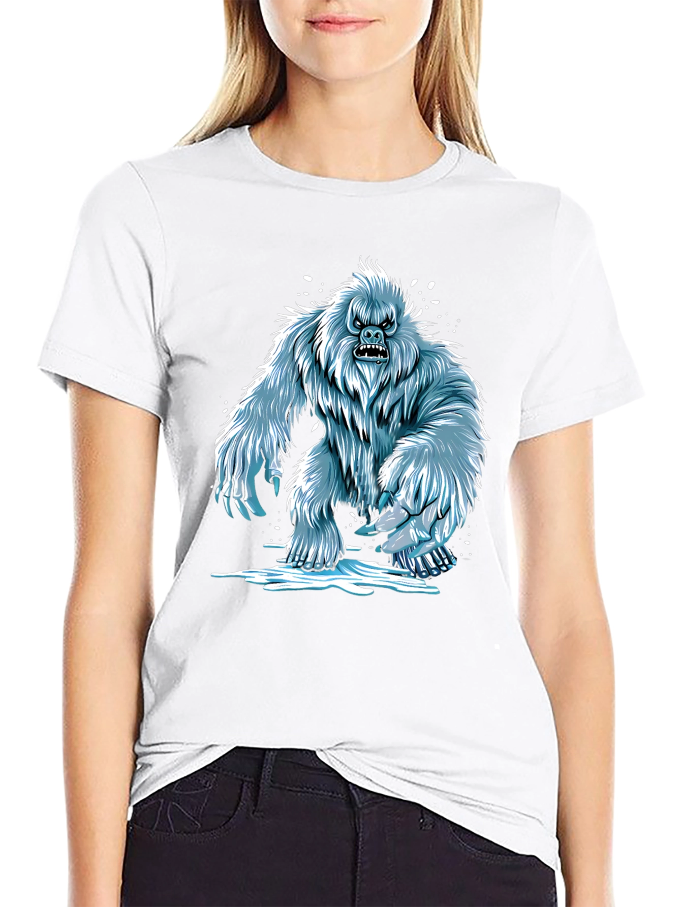 Yeti Graphic T-Shirt -  Cool Creature Tee