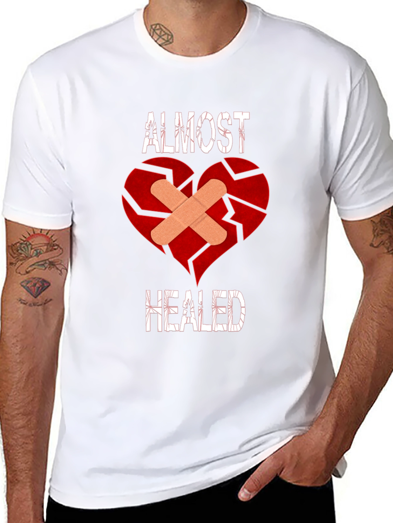 Almost Healed Broken Heart T-Shirt