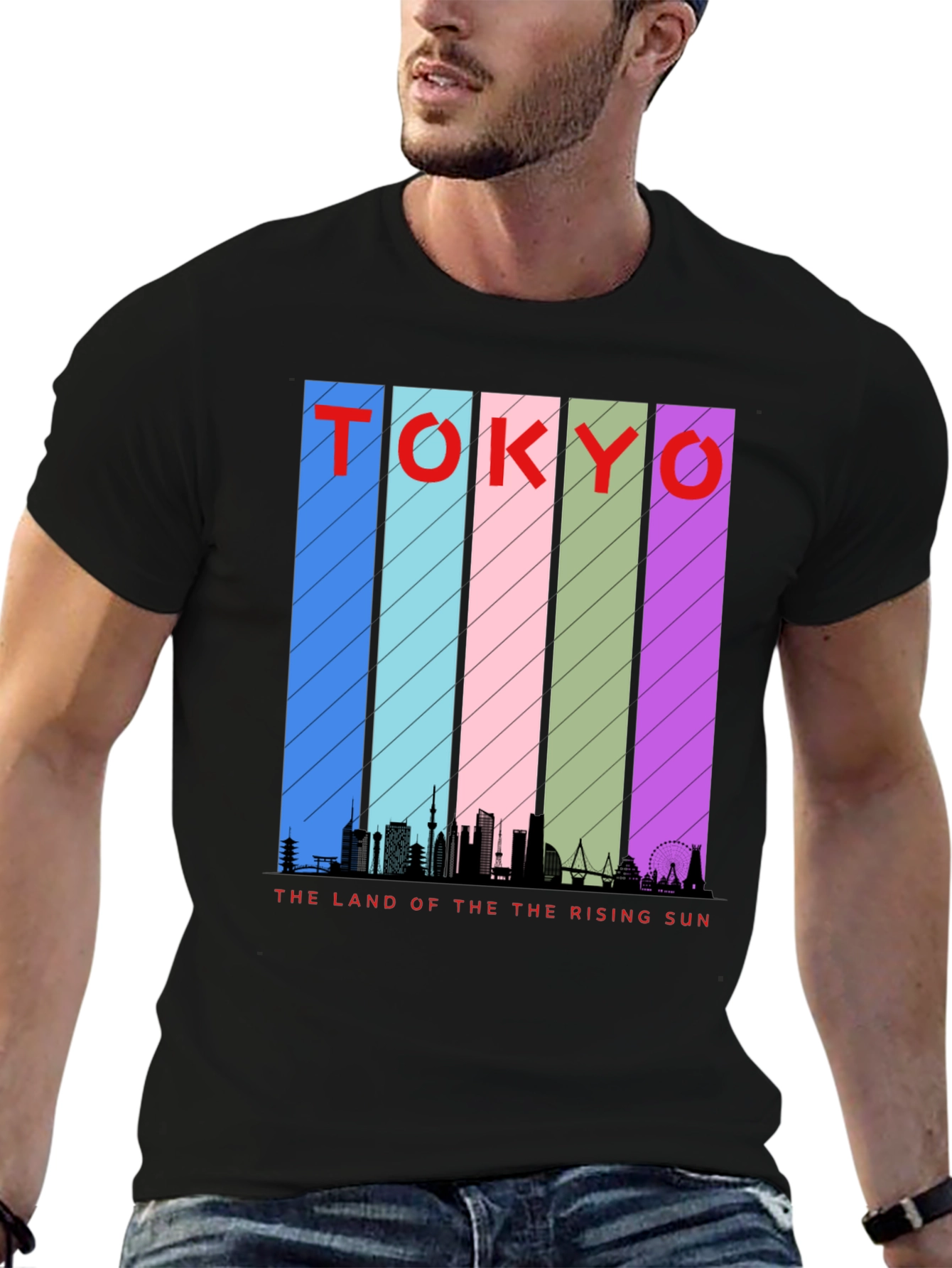 Tokyo Skyline Graphic T-Shirt
