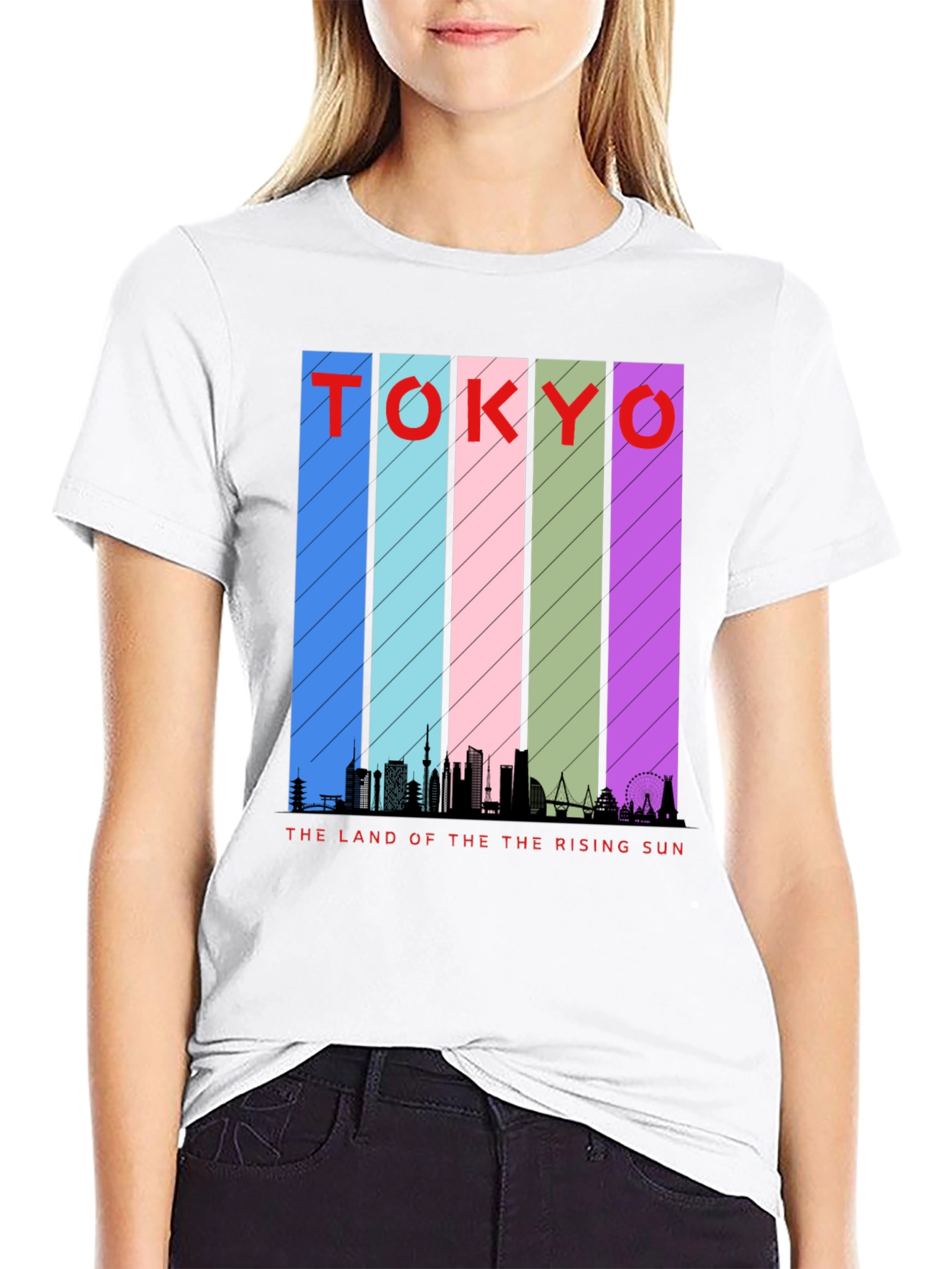 Tokyo Skyline Graphic T-Shirt