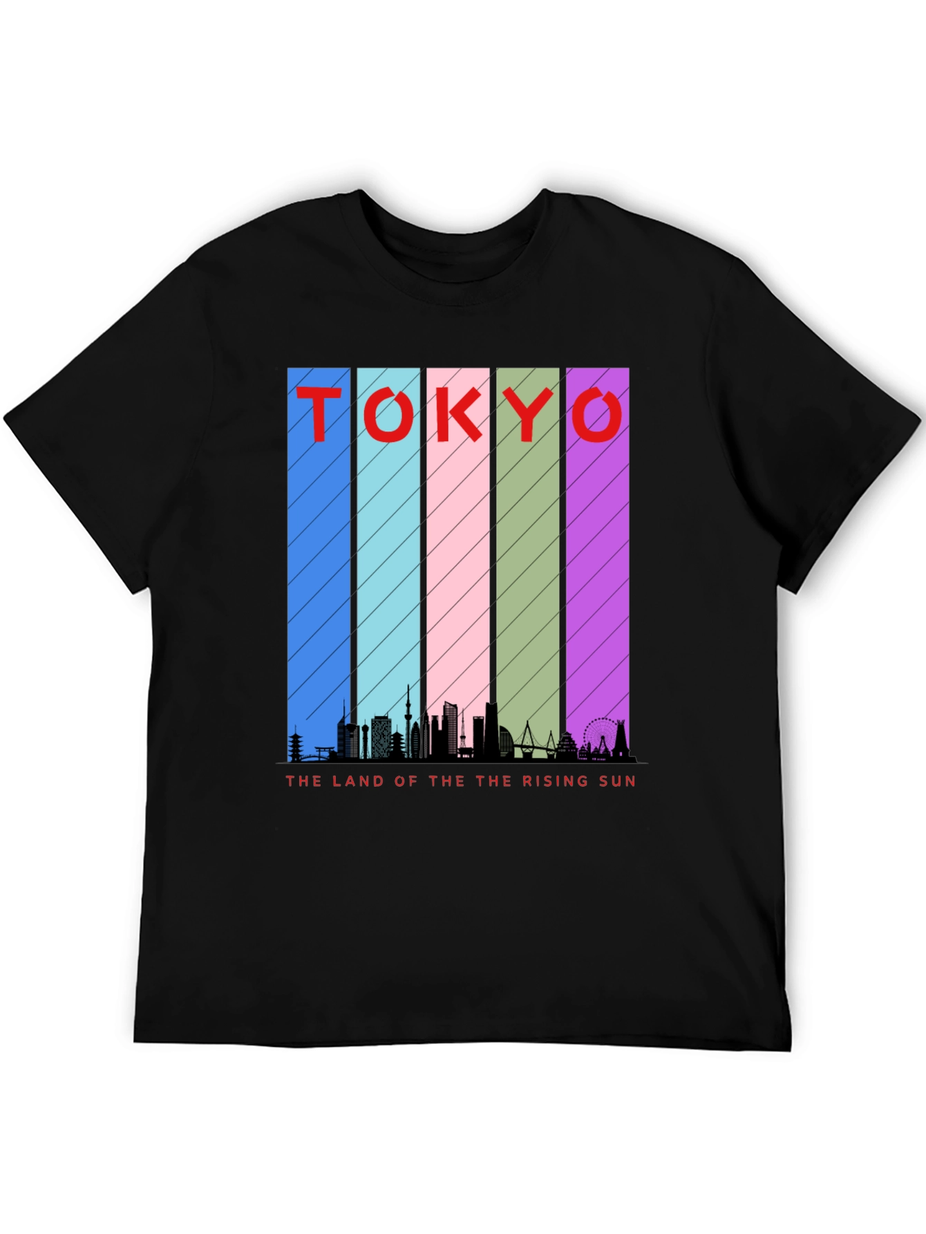 Tokyo Skyline Graphic T-Shirt