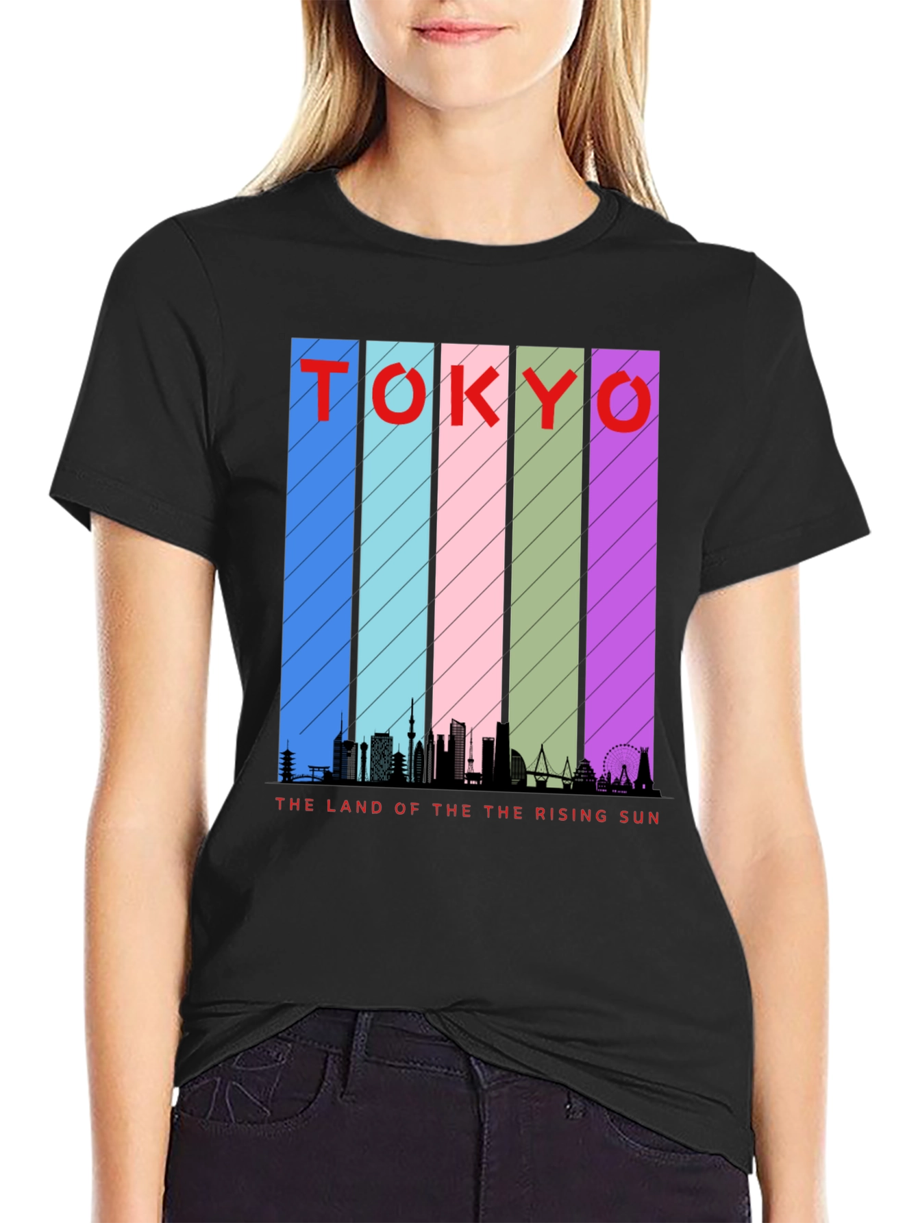 Tokyo Skyline Graphic T-Shirt