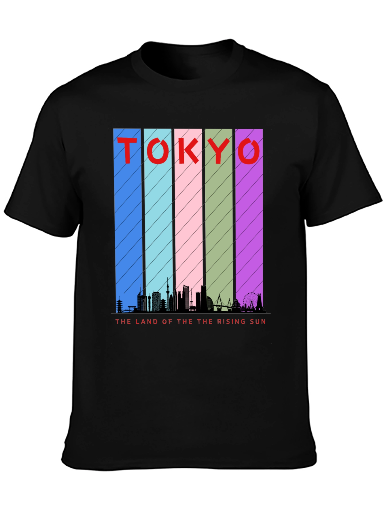 Tokyo Skyline Graphic T-Shirt