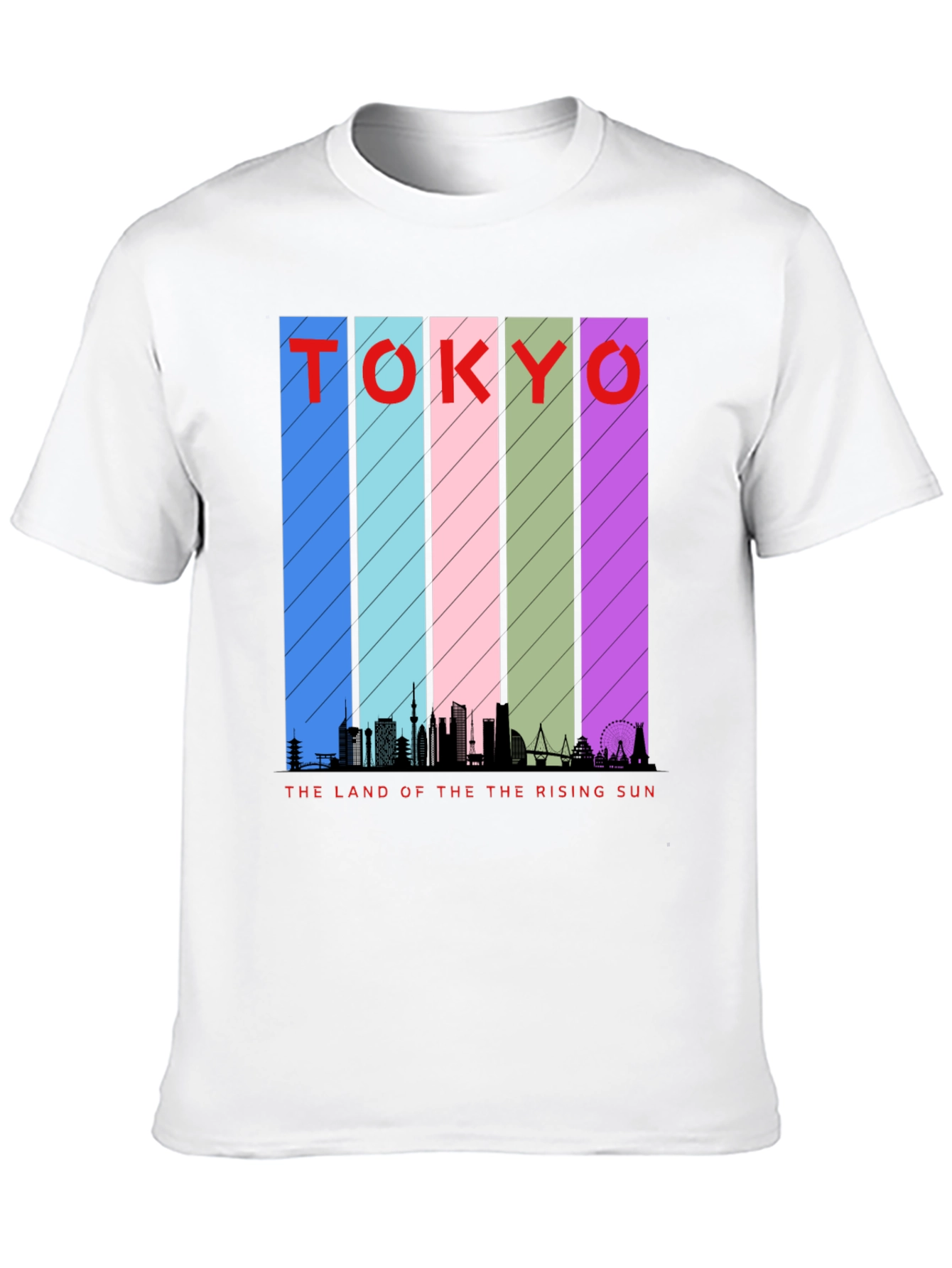 Tokyo Skyline Graphic T-Shirt