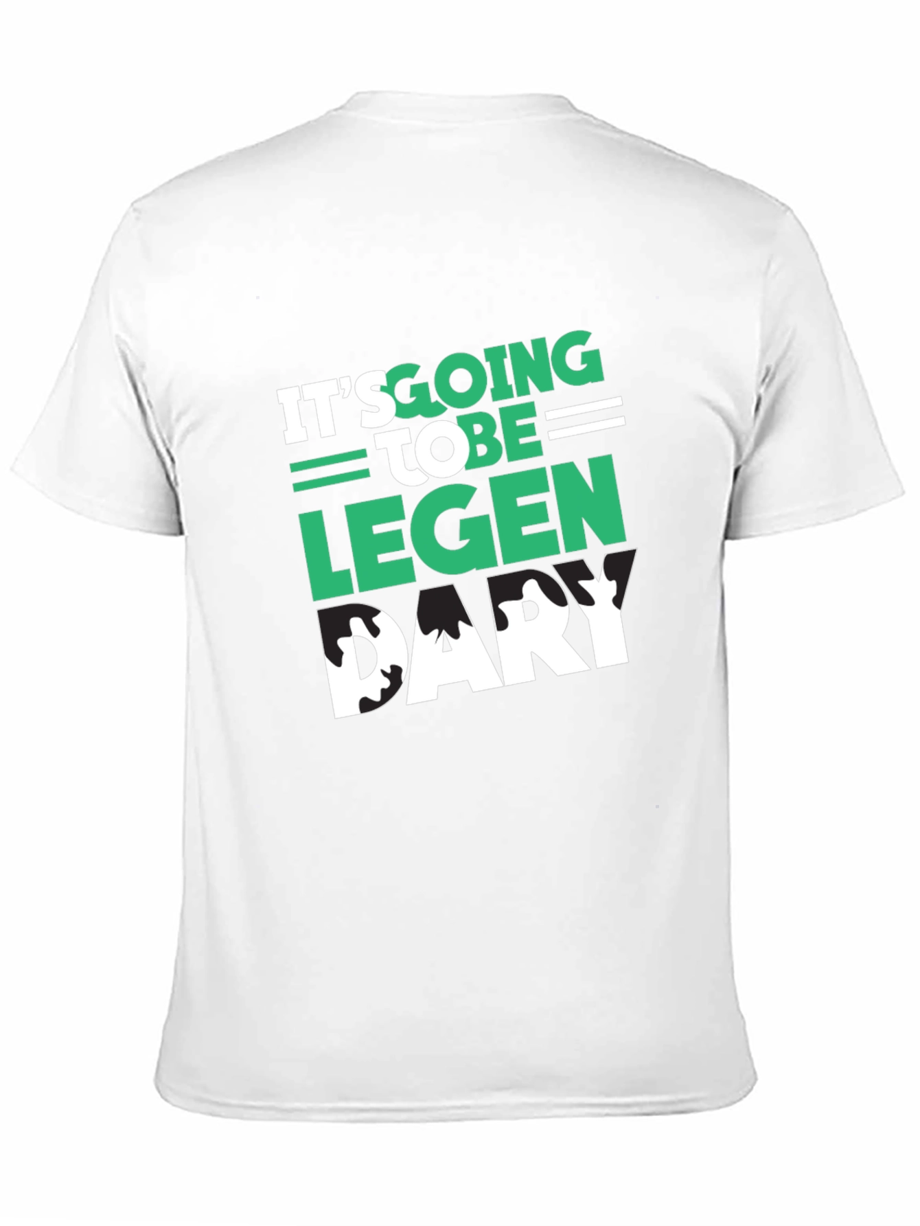 Legendary Graphic Tee - Stylish Mens Black T-Shirt