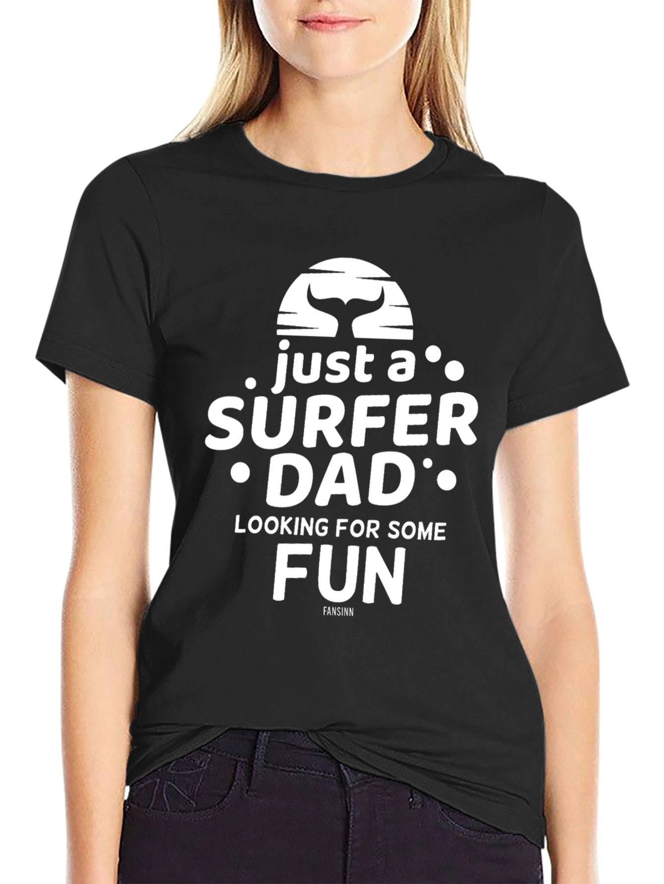 Surfer Dad Graphic Tee - Fun Novelty T-Shirt
