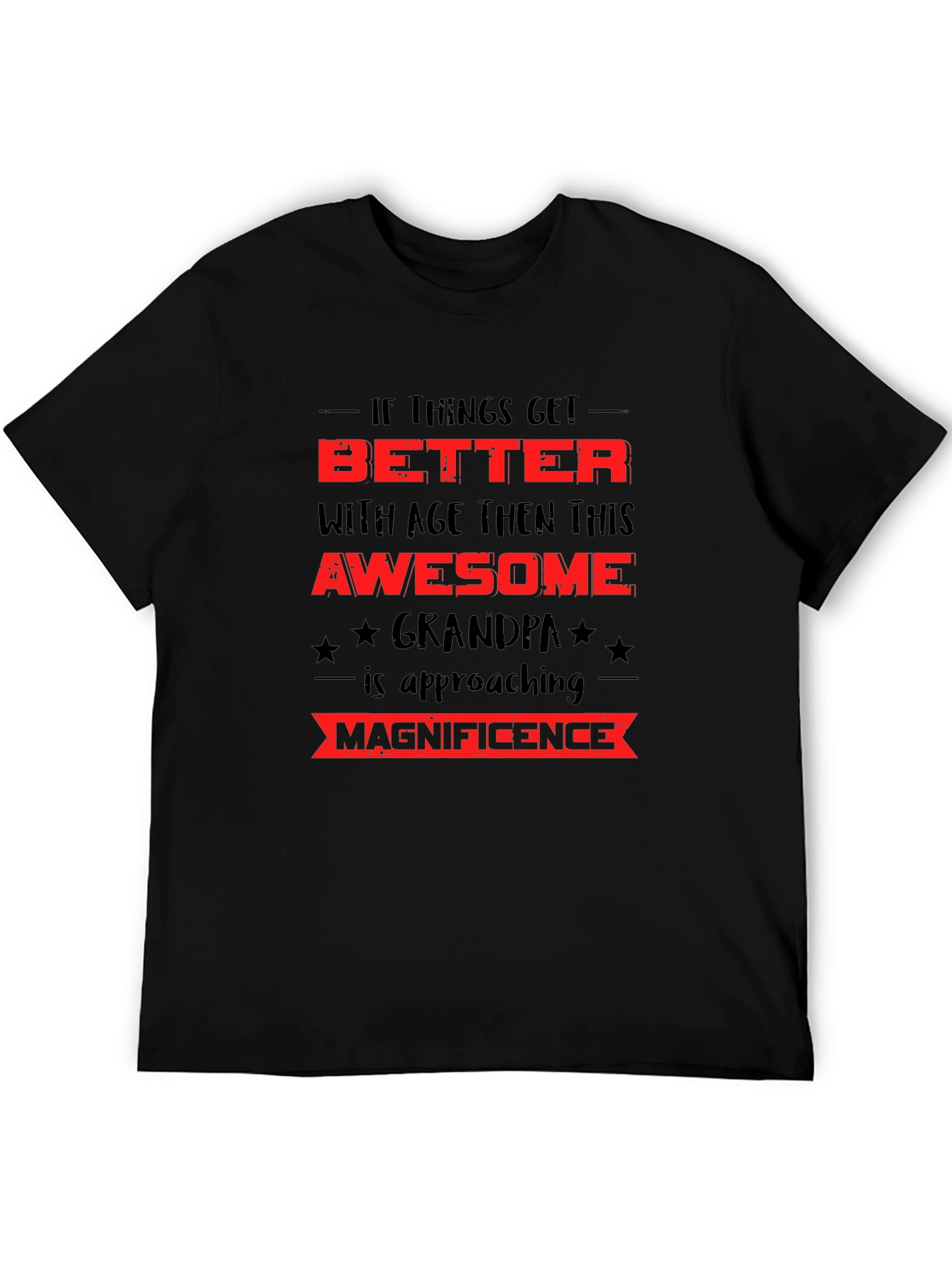 Awesome Grandpa T-Shirt - Better With Age