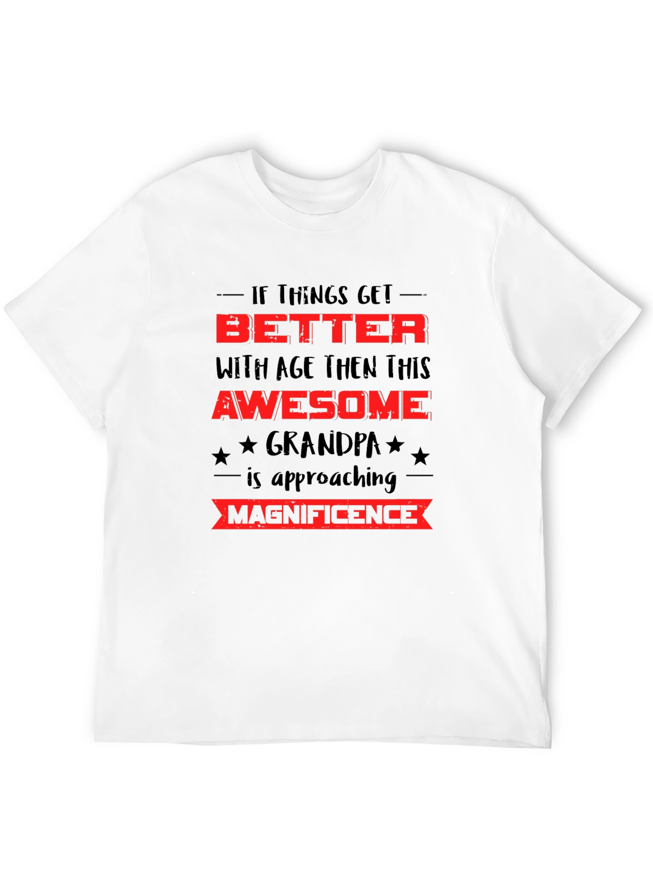 Awesome Grandpa T-Shirt - Better With Age