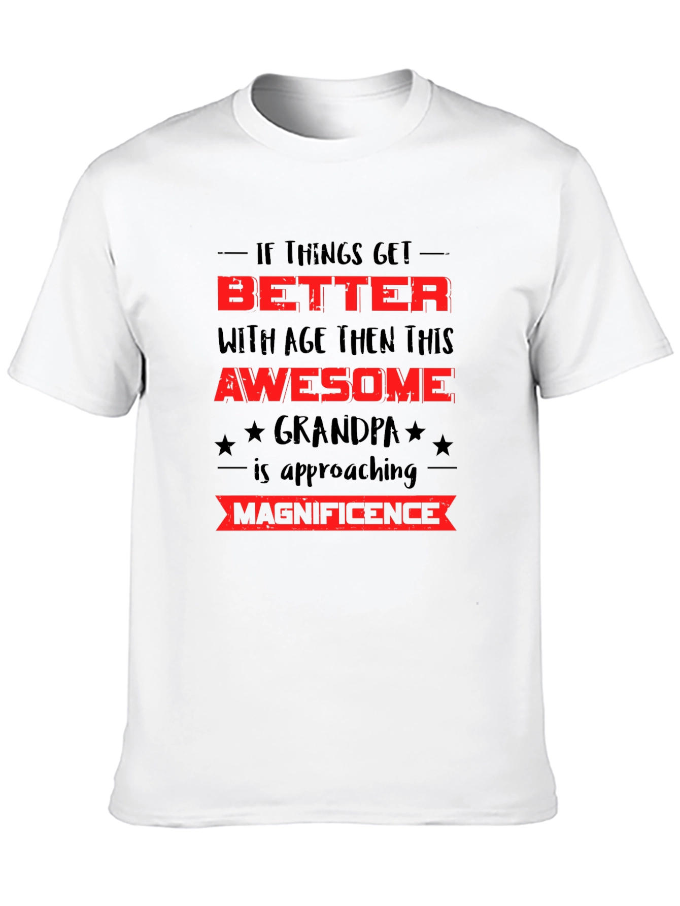 Awesome Grandpa T-Shirt - Better With Age
