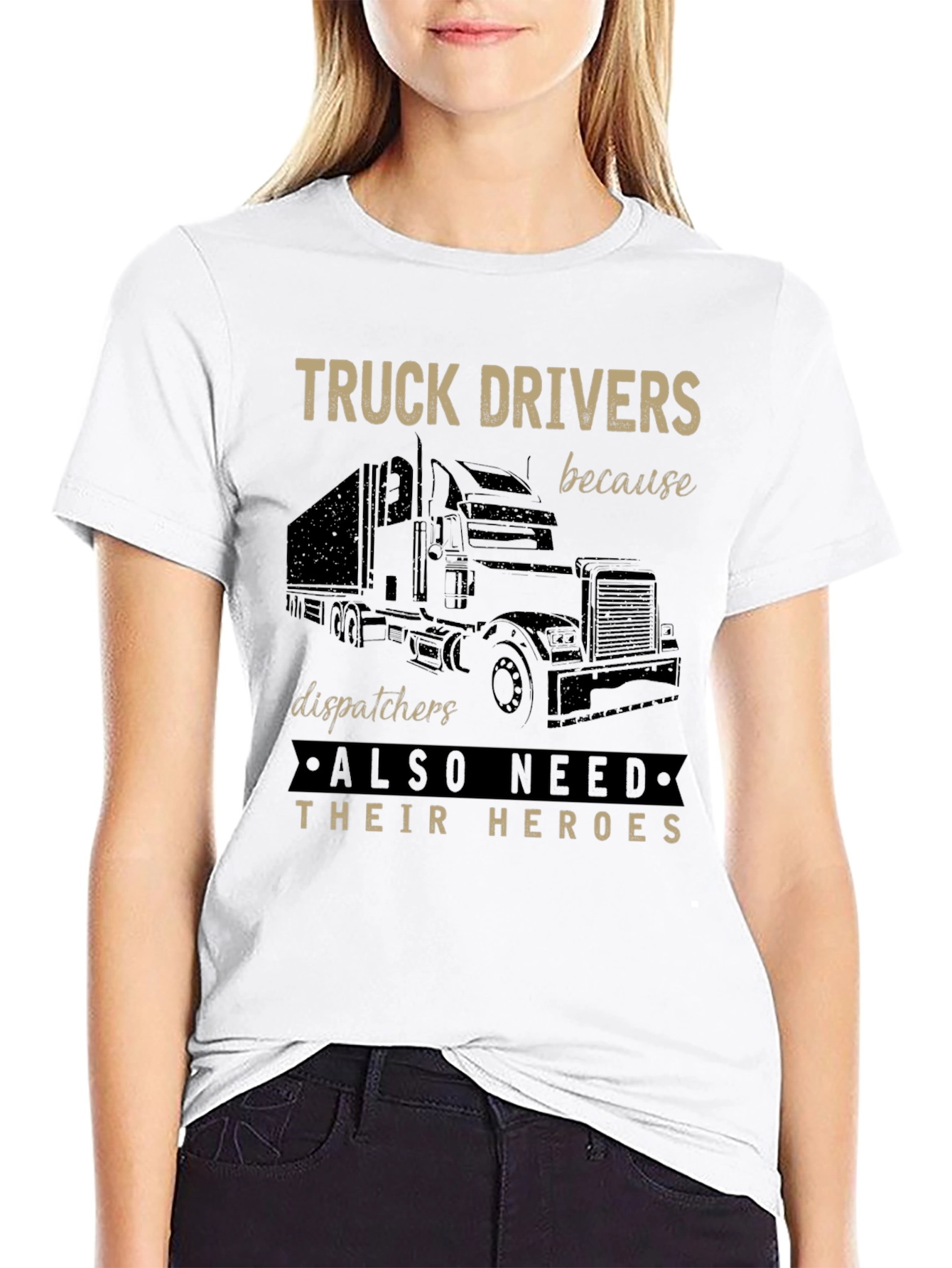 Truck Driver Hero Tee - Trucking T-Shirt