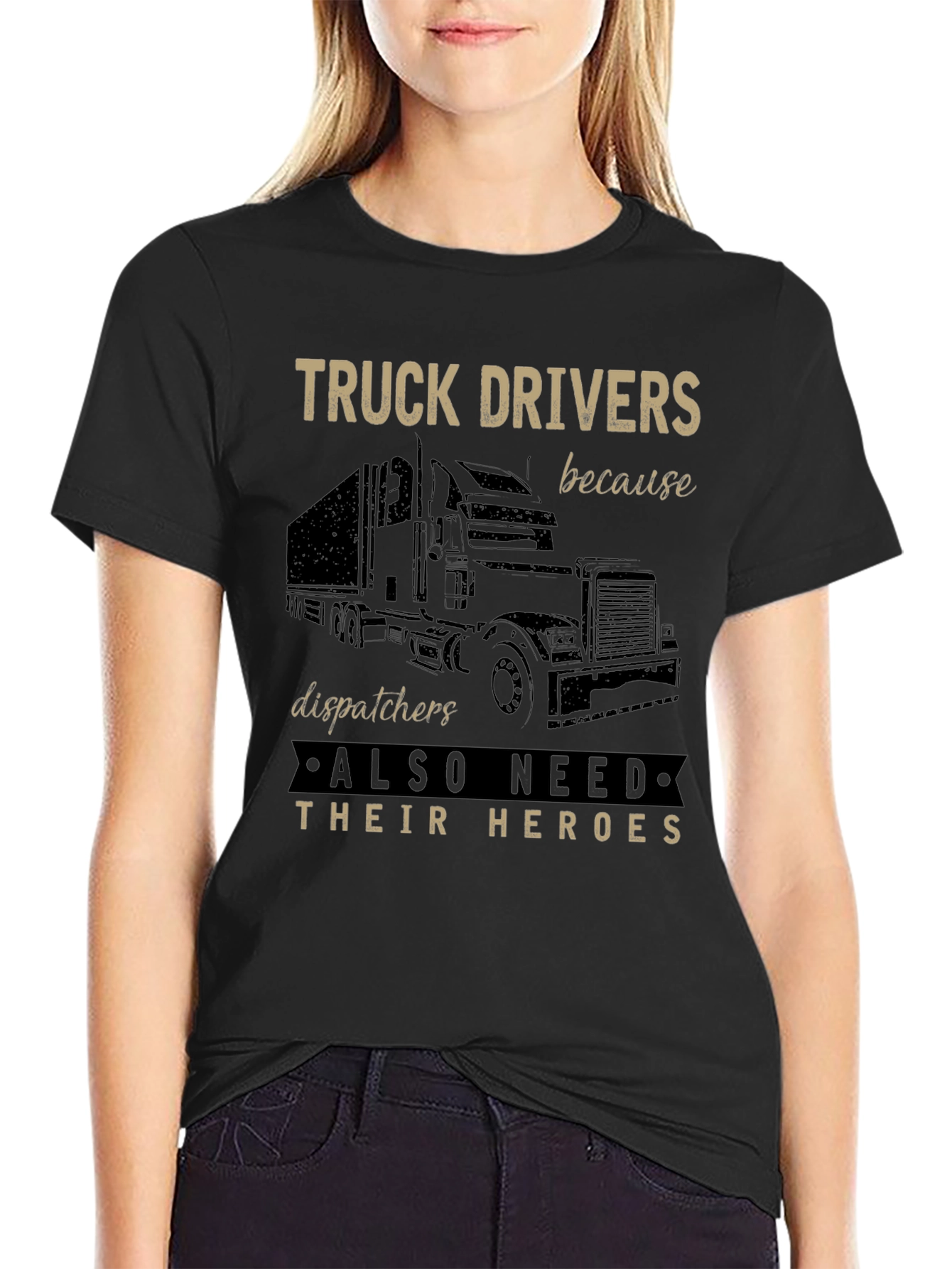 Truck Driver Hero Tee - Trucking T-Shirt