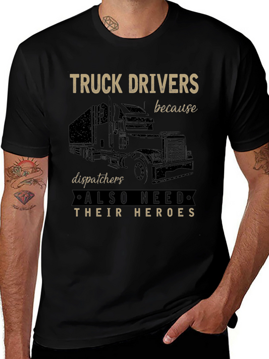 Truck Driver Hero Tee - Trucking T-Shirt