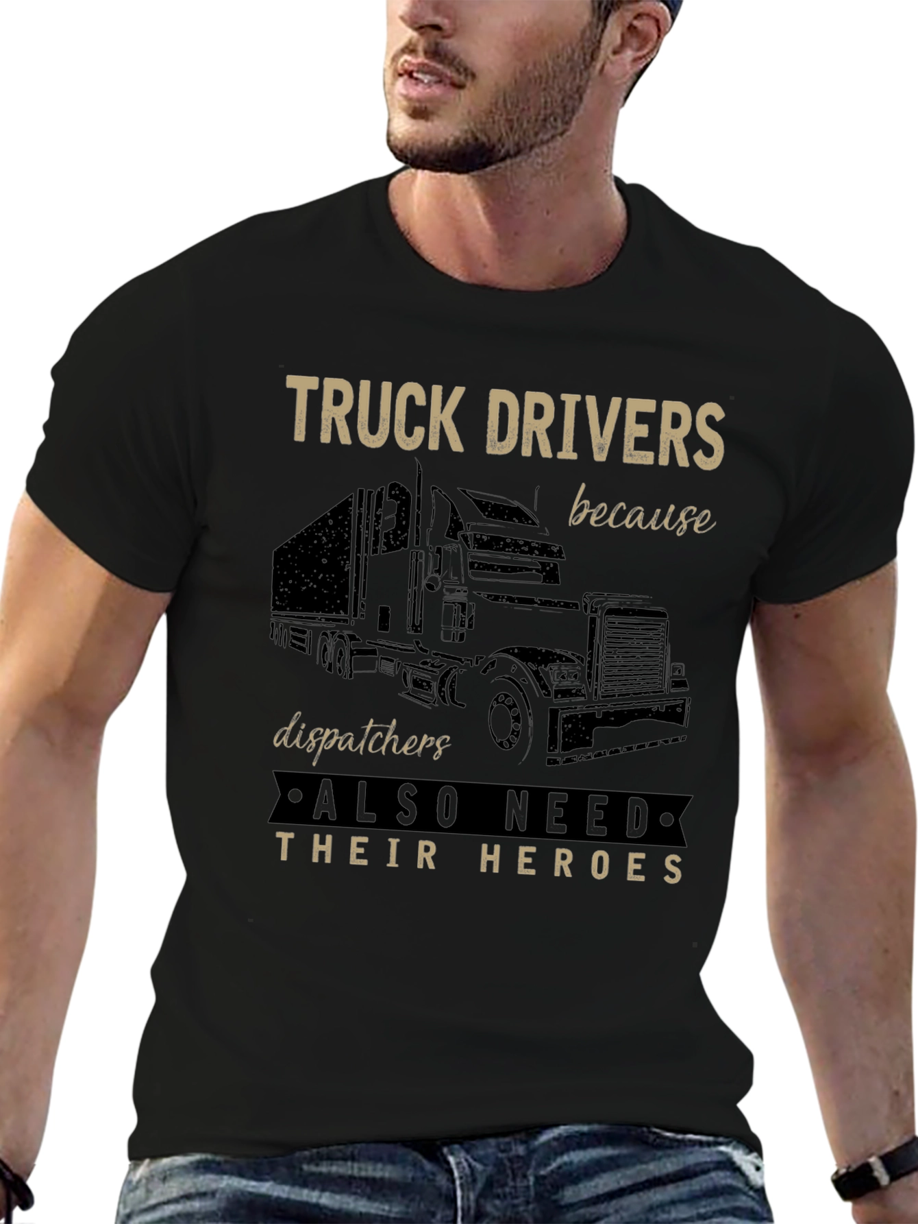 Truck Driver Hero Tee - Trucking T-Shirt
