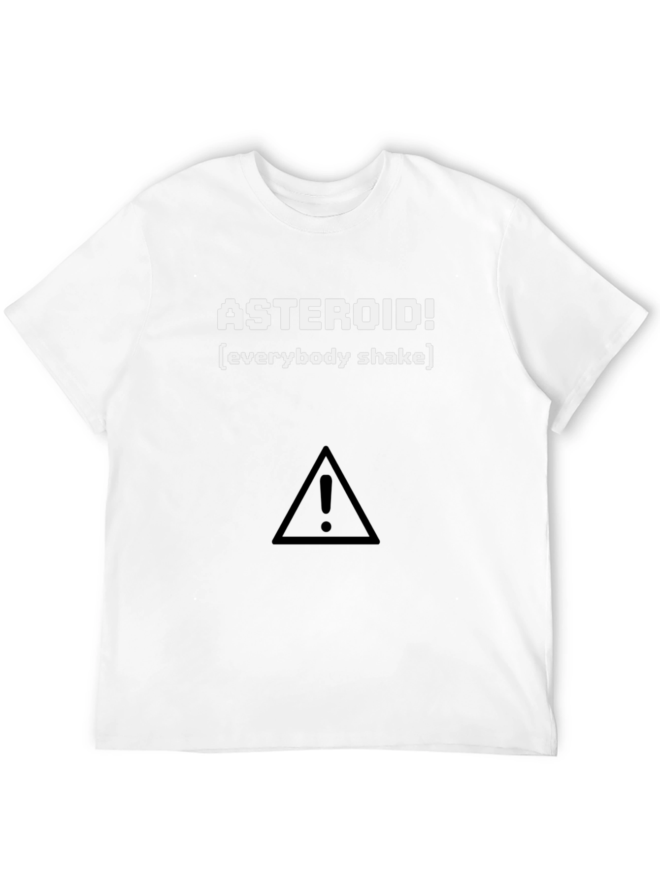 Asteroid Alert T-Shirt - Everybody Shake! Funny Graphic Tee