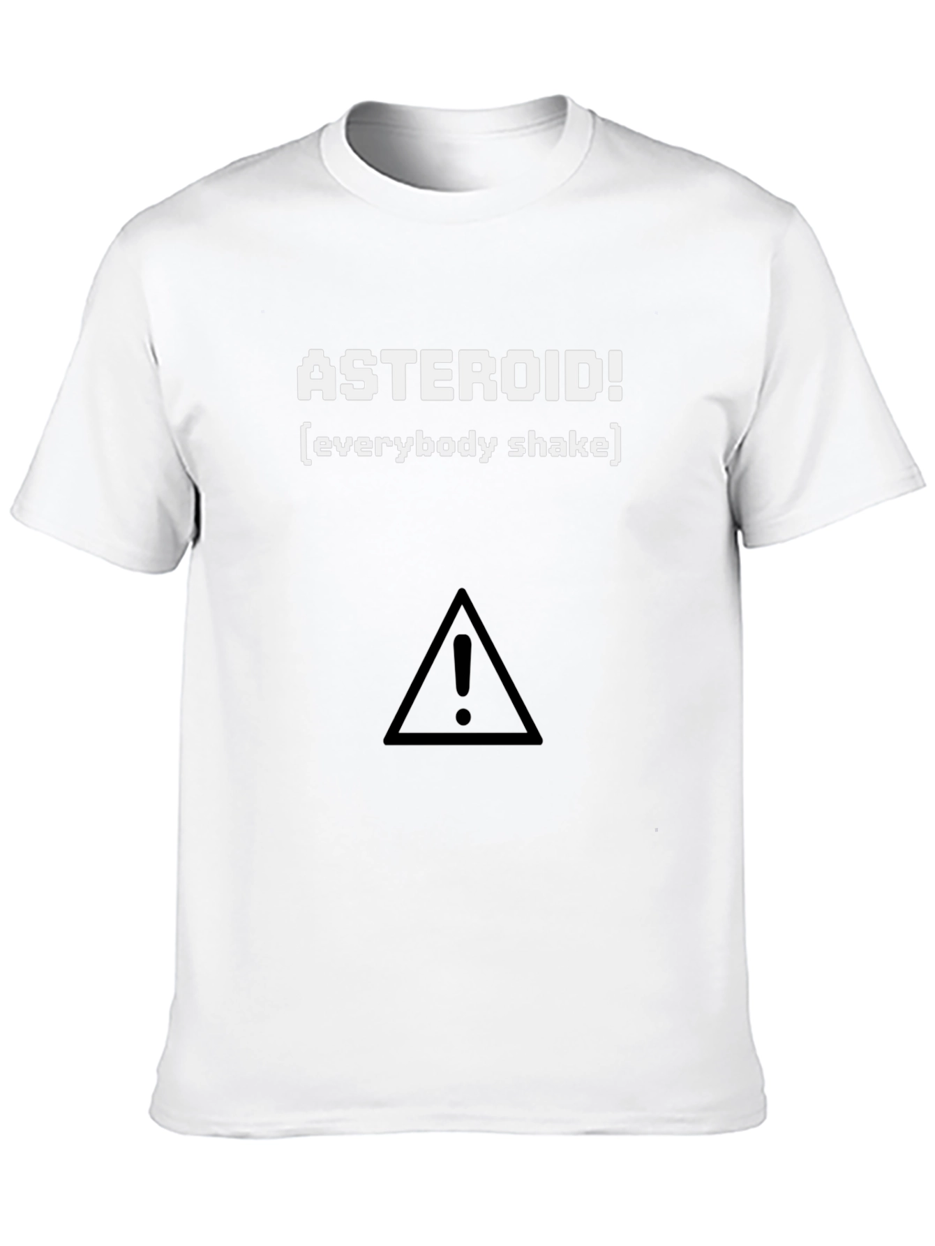 Asteroid Alert T-Shirt - Everybody Shake! Funny Graphic Tee