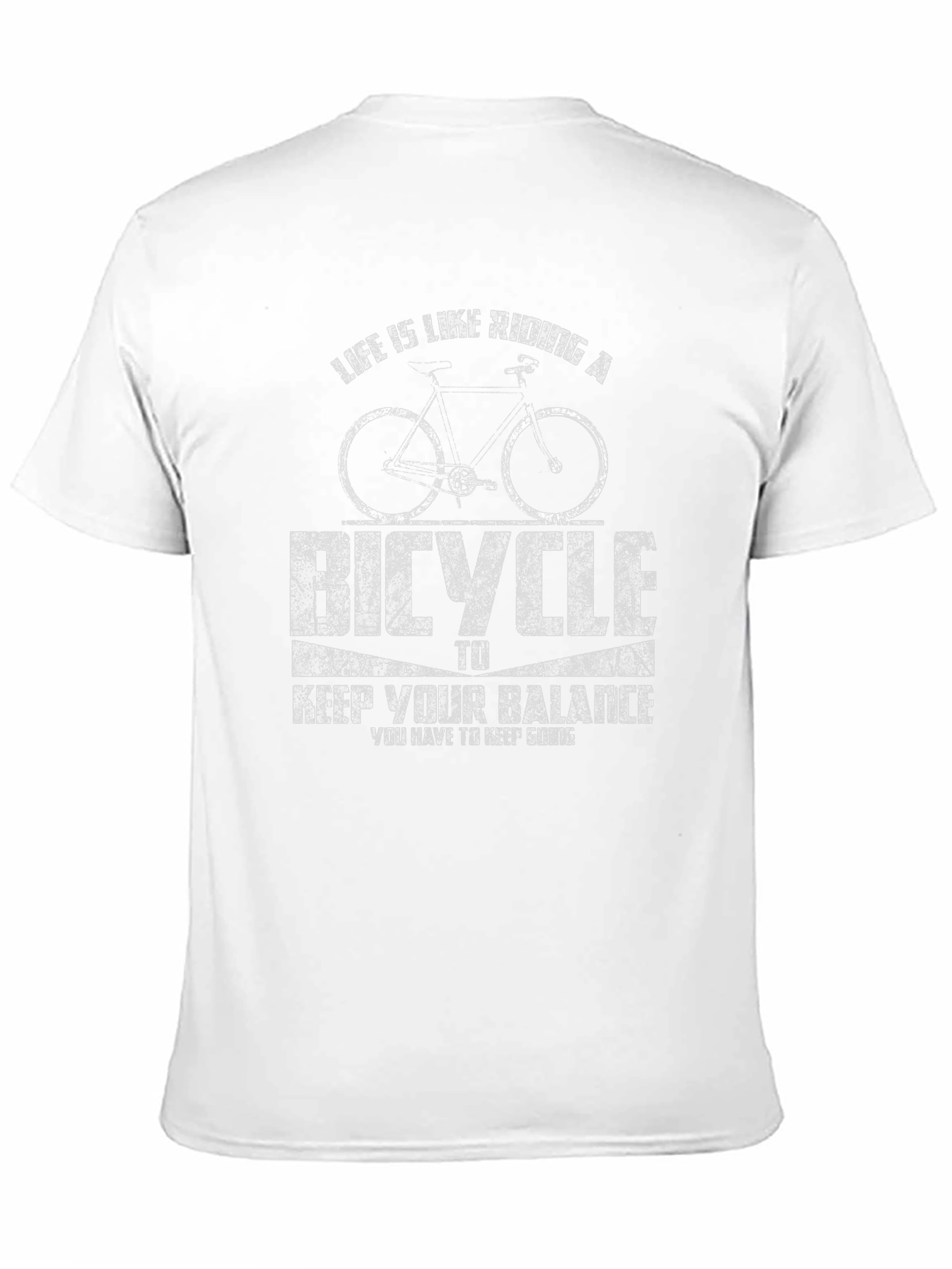 Life is Like Riding A Bicycle Graphic Tee