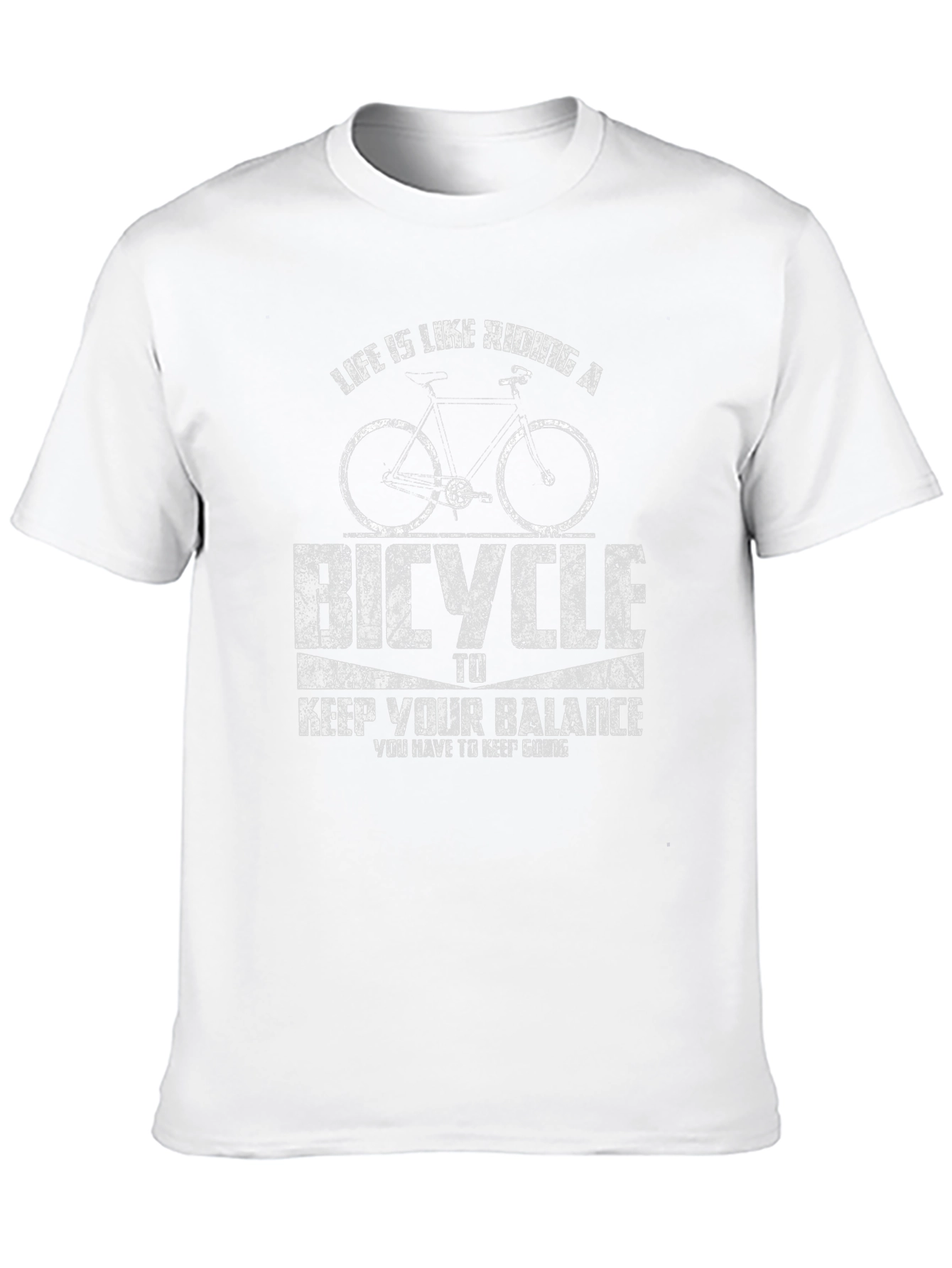 Life is Like Riding A Bicycle Graphic Tee