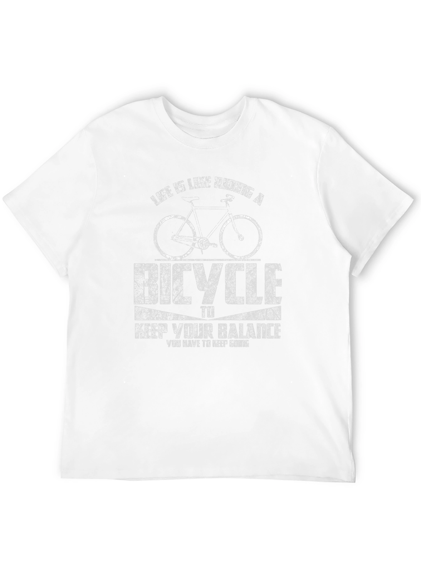 Life is Like Riding A Bicycle Graphic Tee