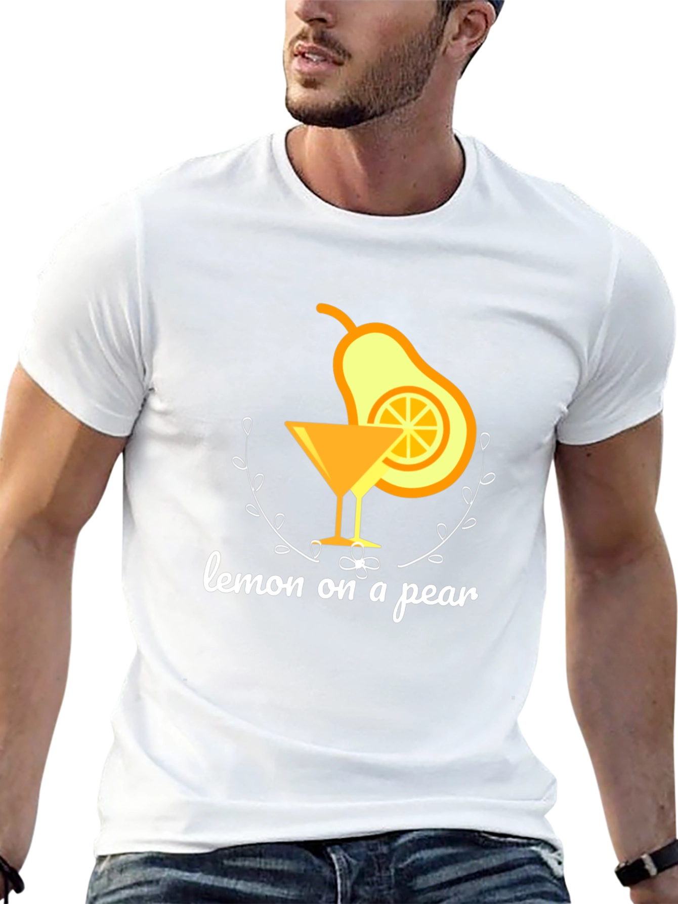 Lemon on a Pear Graphic T-Shirt