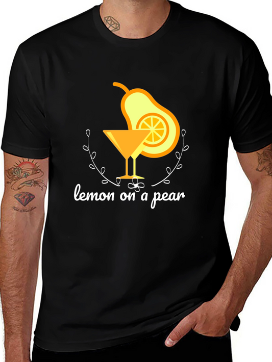 Lemon on a Pear Graphic T-Shirt
