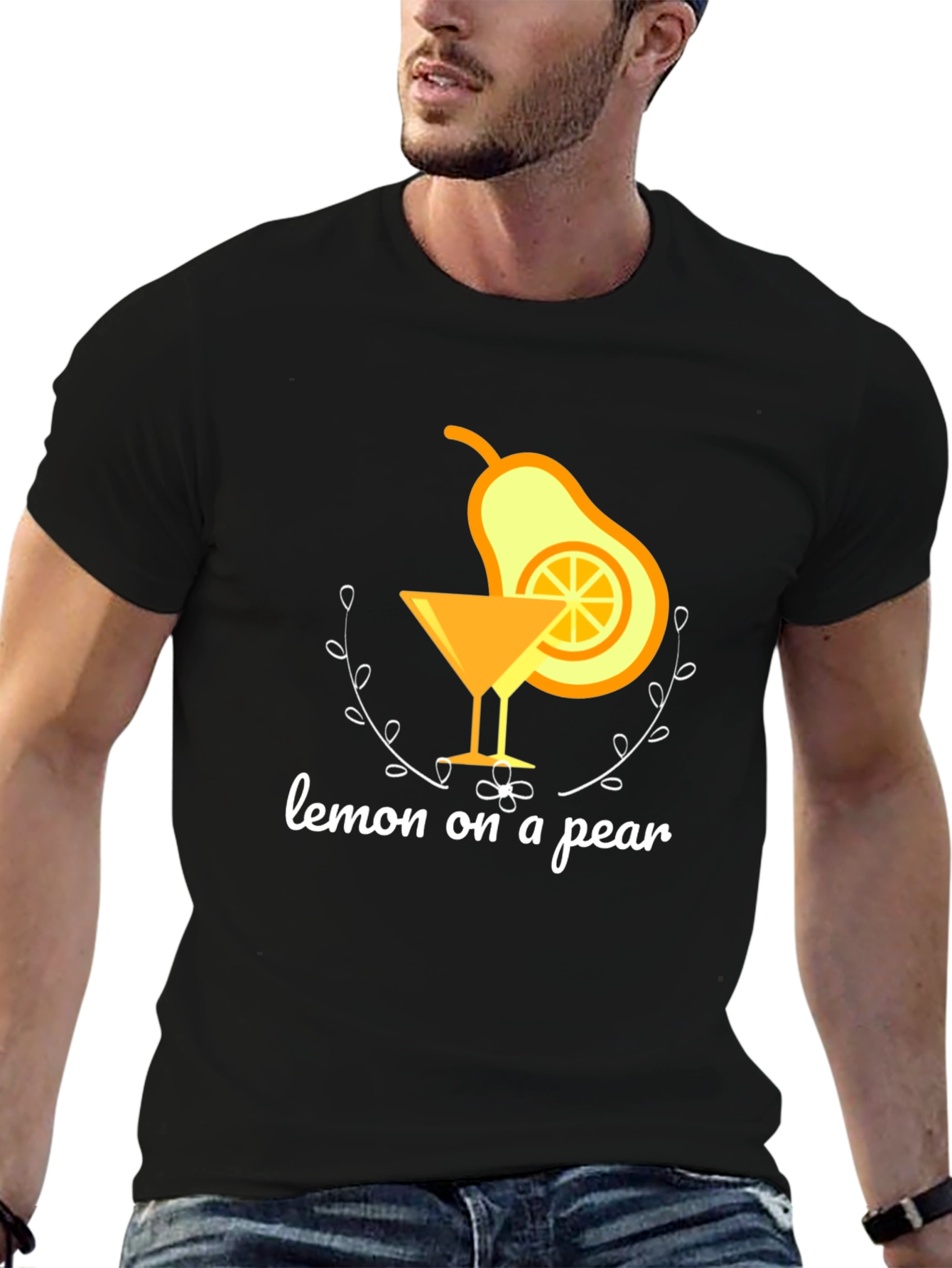 Lemon on a Pear Graphic T-Shirt