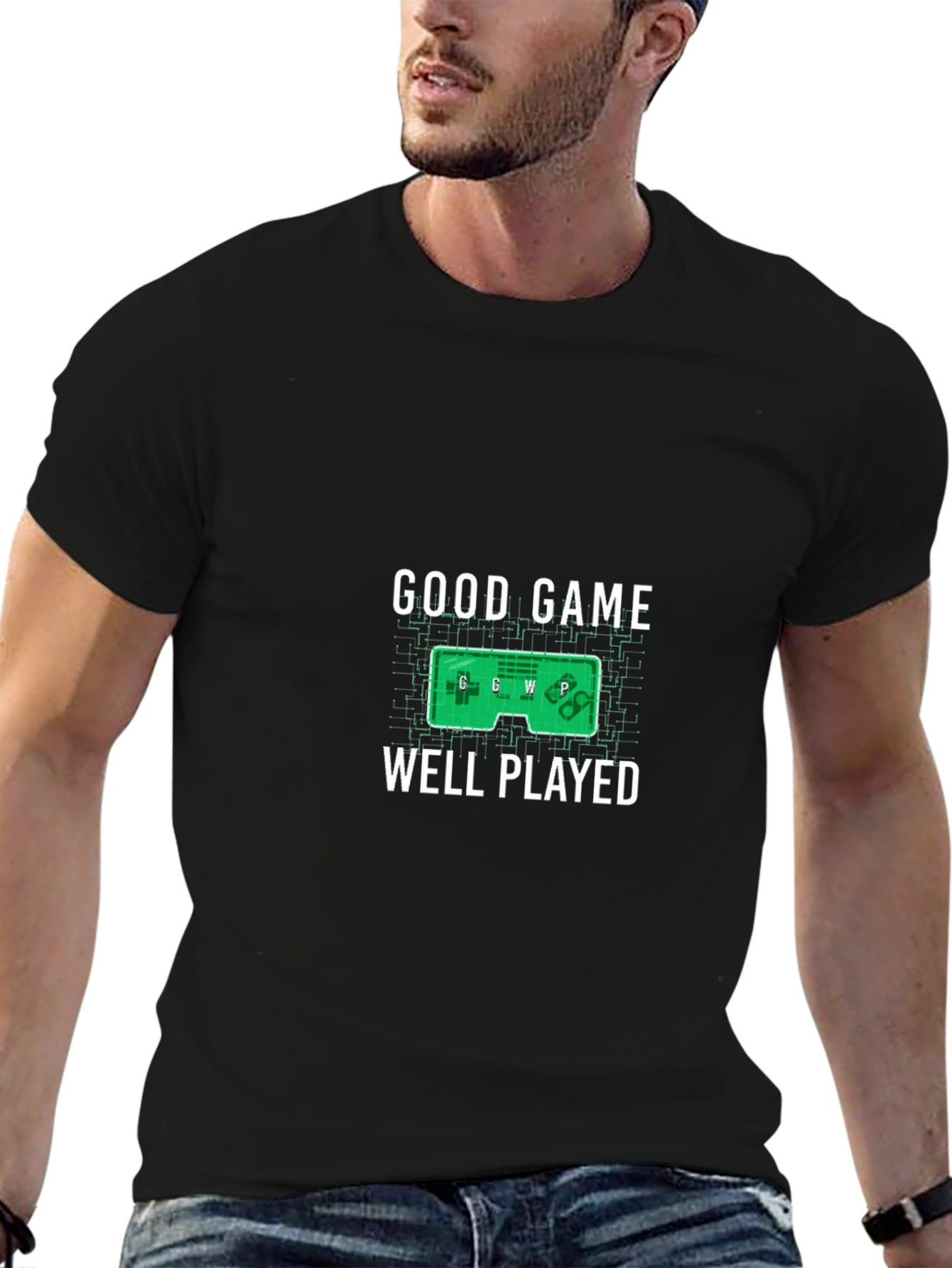 Good Game Well Played Black T-Shirt