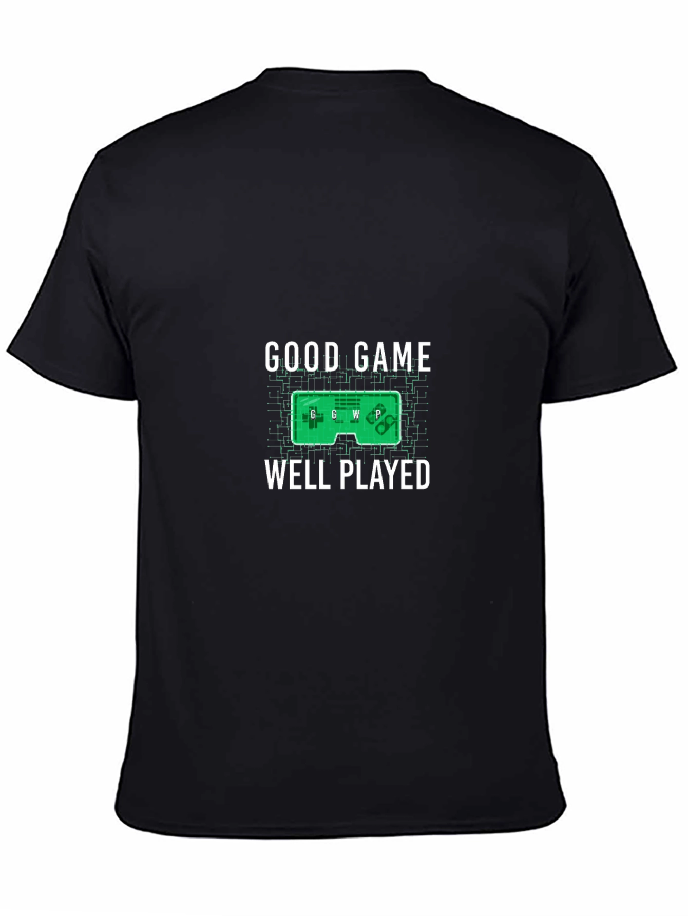 Good Game Well Played Black T-Shirt