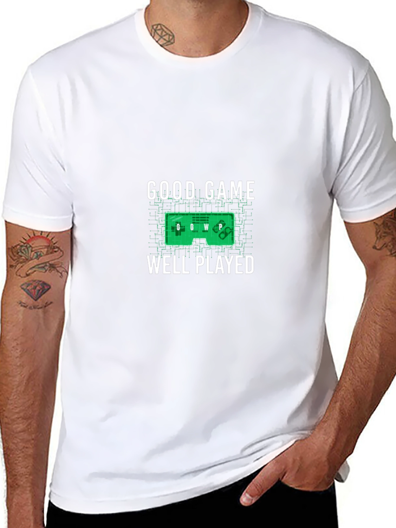 Good Game Well Played Black T-Shirt